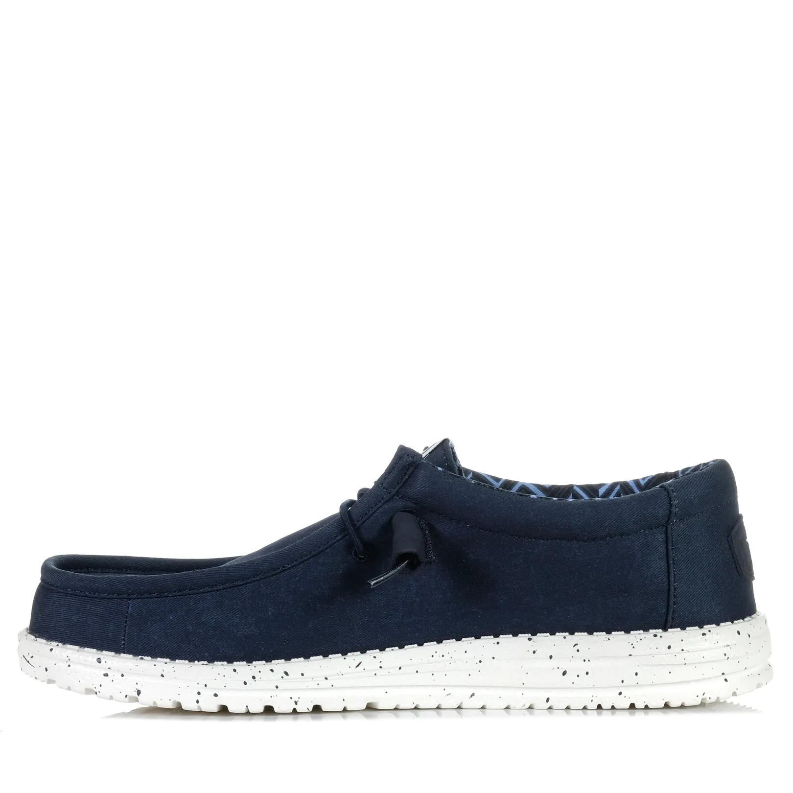 Hey Dude Herren Wally Stretch Canvas Marineblau