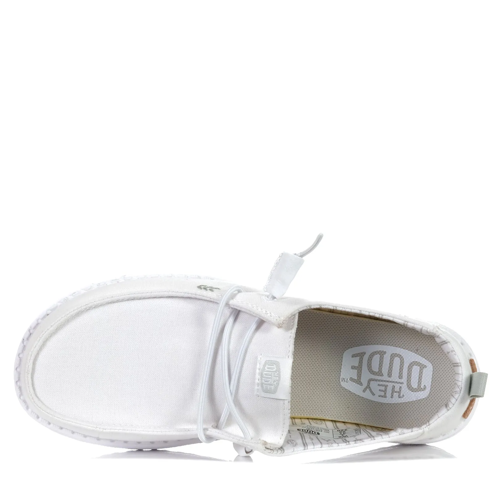 Hey Dude Damen Wendy Chambray Strahlendes Weiß