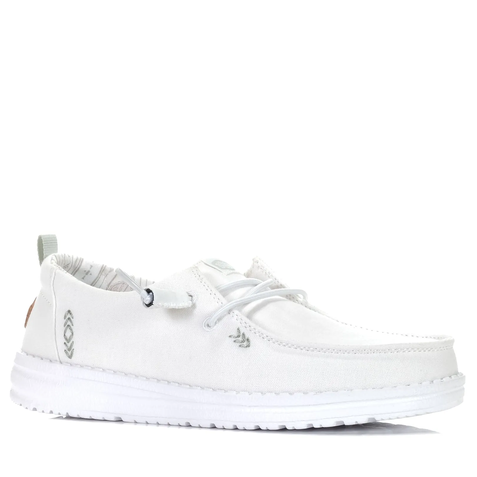 Hey Dude Damen Wendy Chambray Strahlendes Weiß
