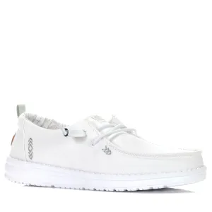 Hey Dude Damen Wendy Chambray Strahlendes Weiß
