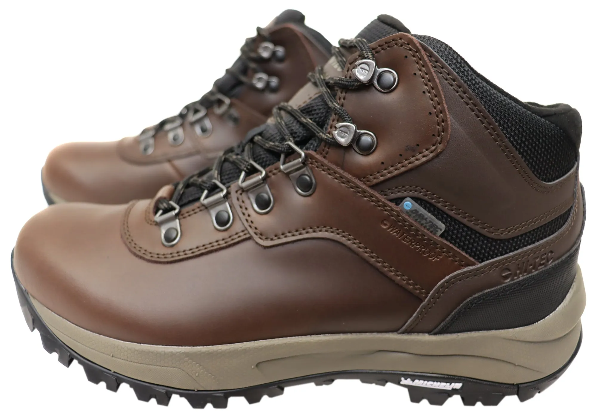 Hi Tec Herren Altitude VI wasserdichte Leder bequeme Wanderstiefel Hi Tec Schuhe