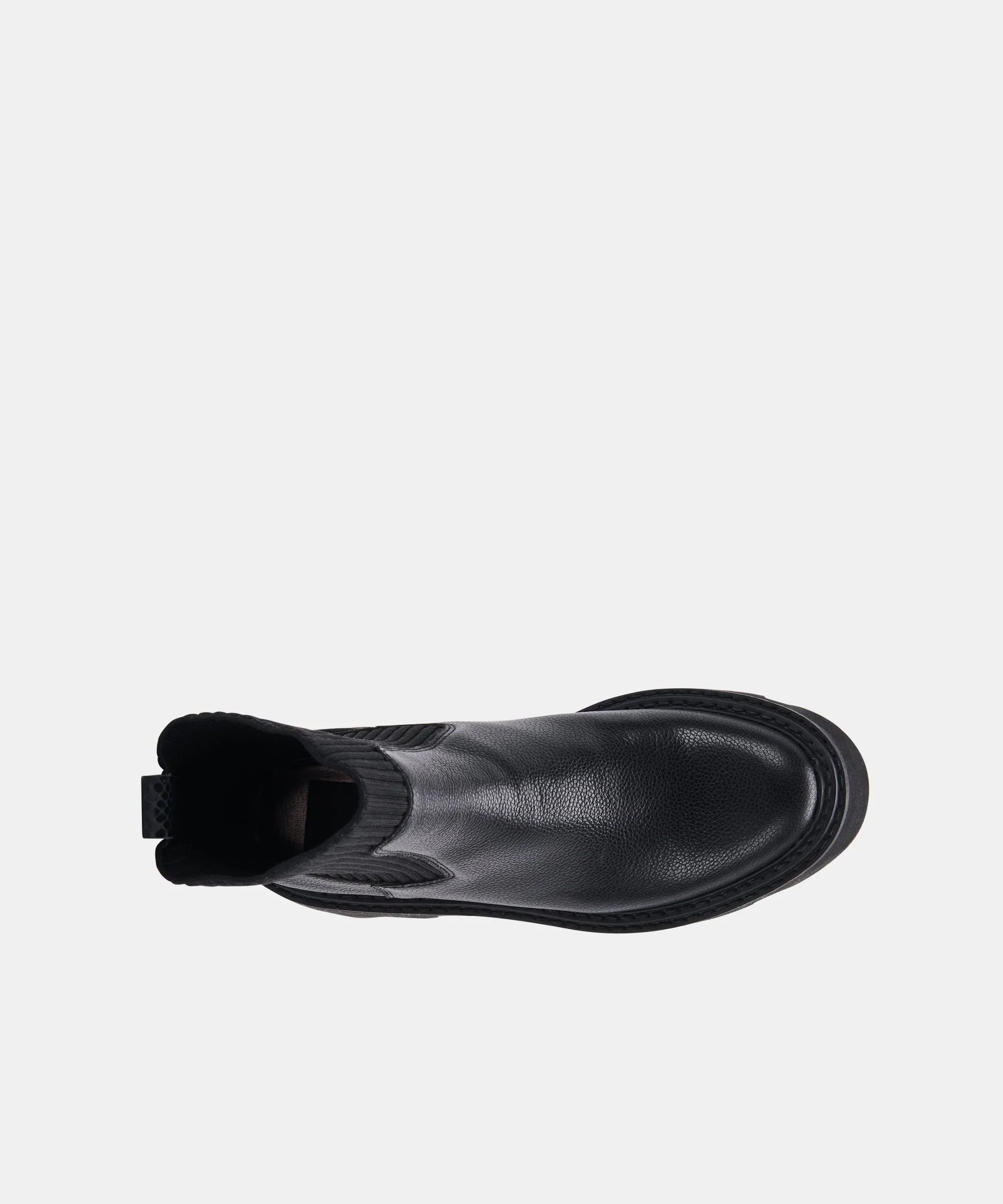 HOVEN STIEFEL SCHWARZES LEDER