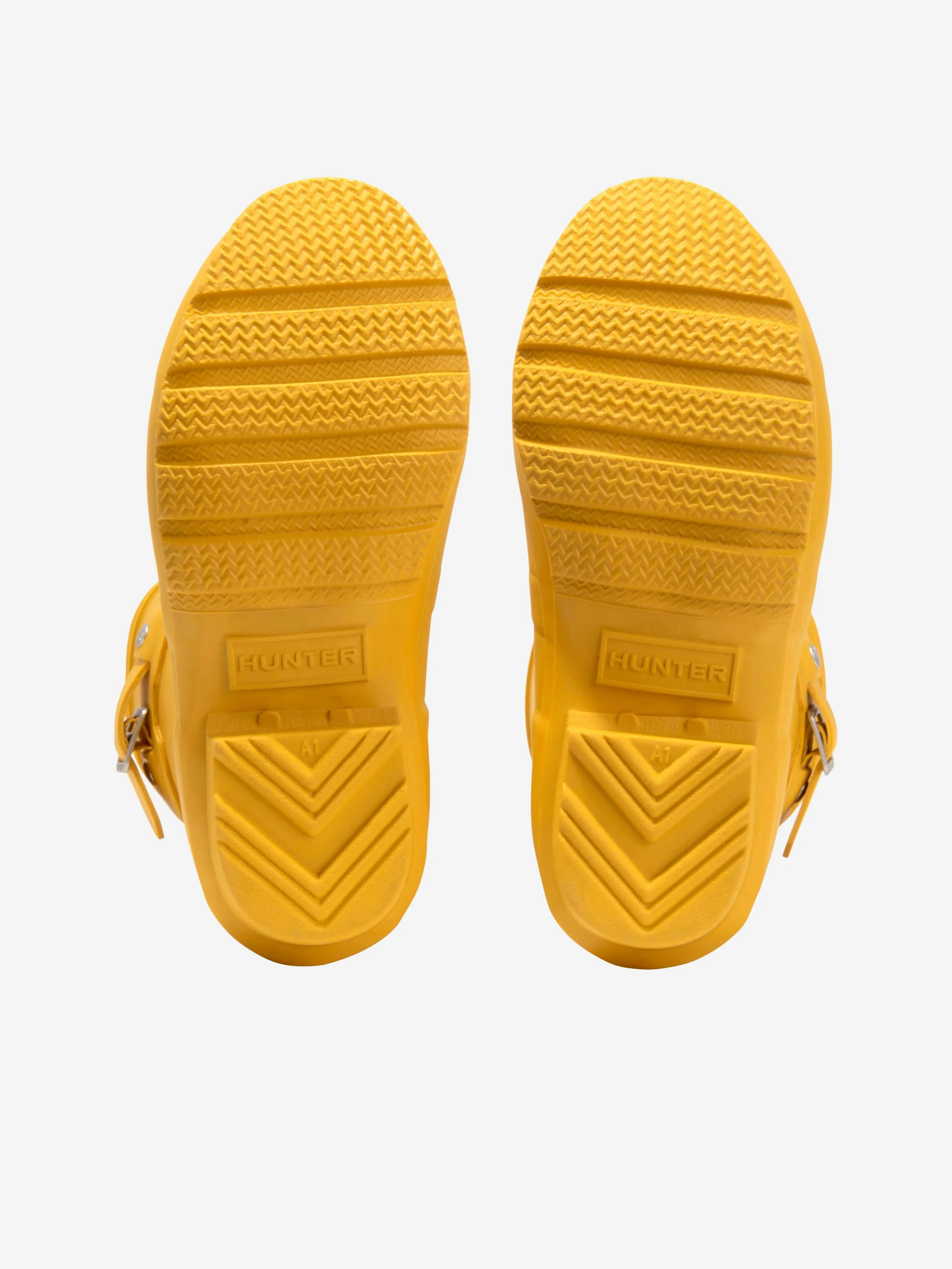 Hunter Kids Original Gummistiefel in Gelb