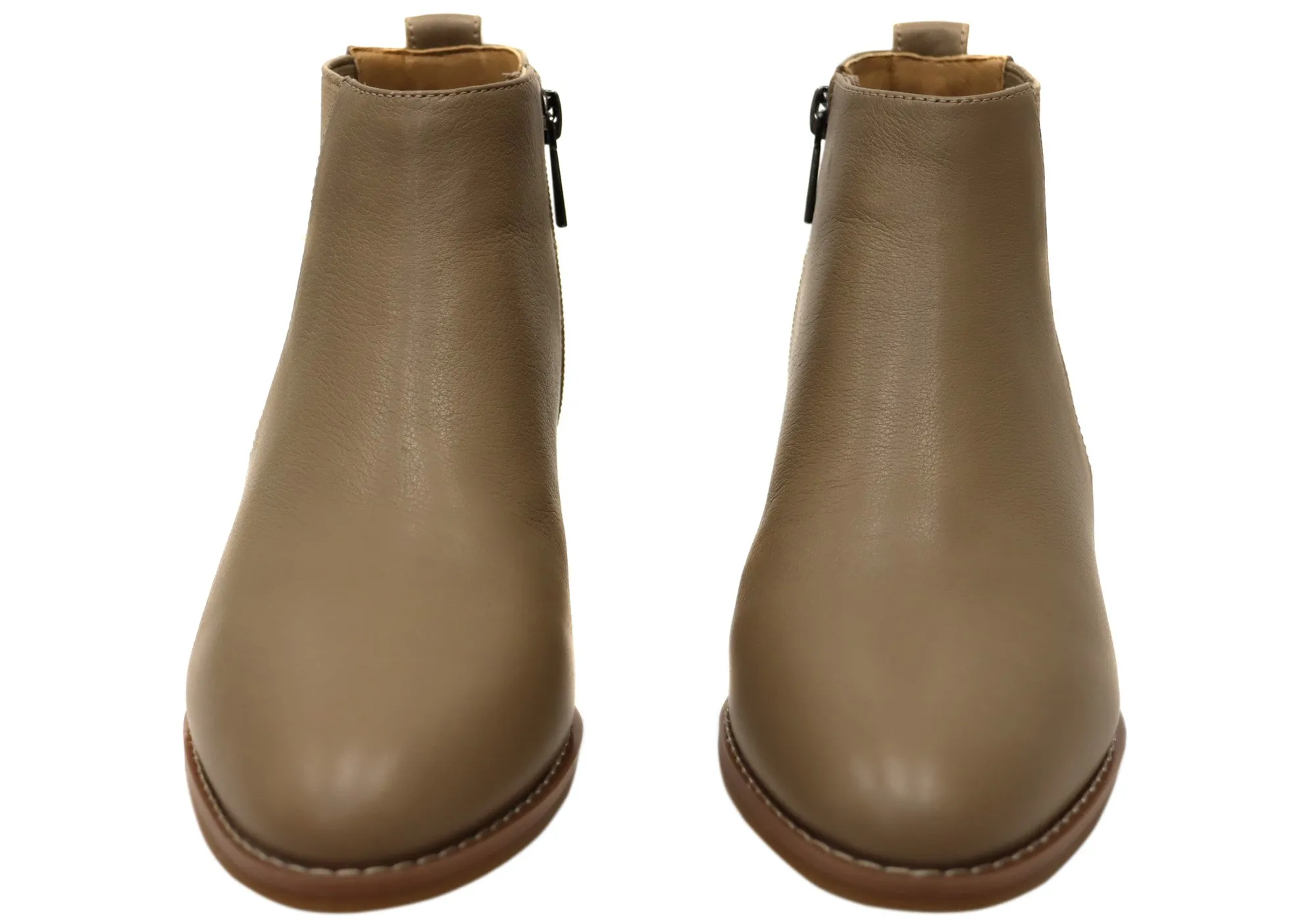 Hush Puppies Corey Damen Leder Bequeme Mittelhohe Stiefeletten Hush Puppies Schuhe