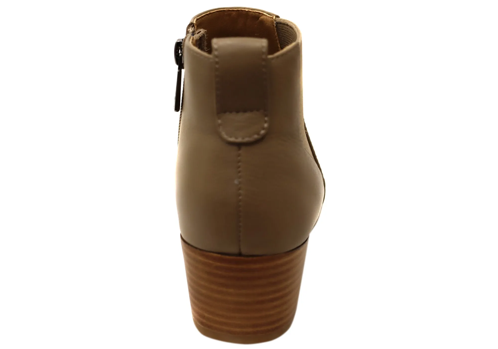 Hush Puppies Corey Damen Leder Bequeme Mittelhohe Stiefeletten Hush Puppies Schuhe