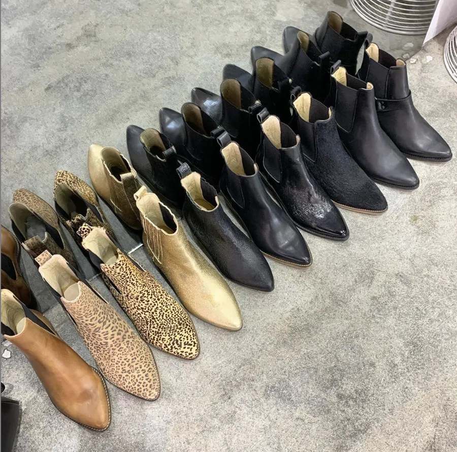 Ivy Lee Stella Schwarz mit Antik-Sohlen Schuhen_Ivy-Lee