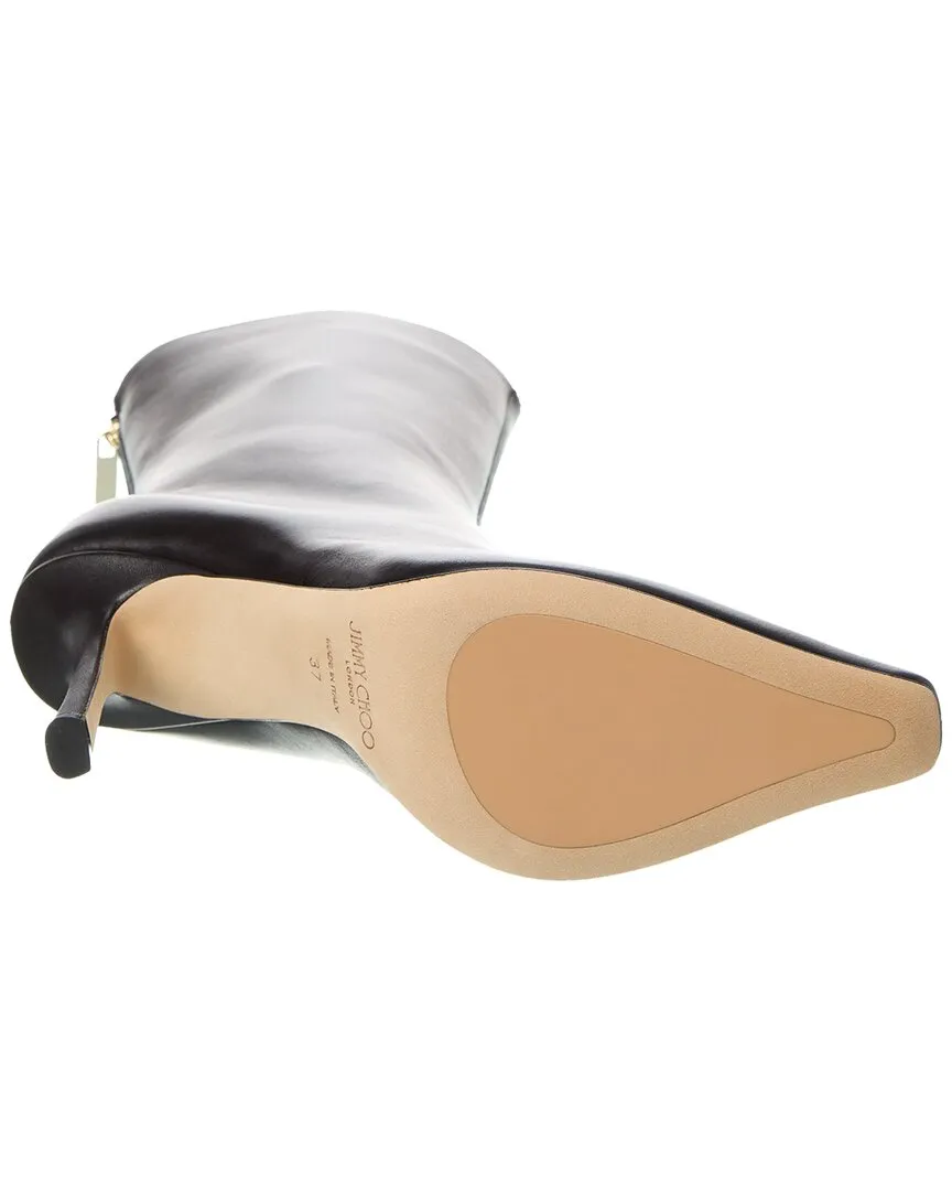 Jimmy Choo Agathe AB 100 Leder-Stiefeletten_Jimmy-Choo