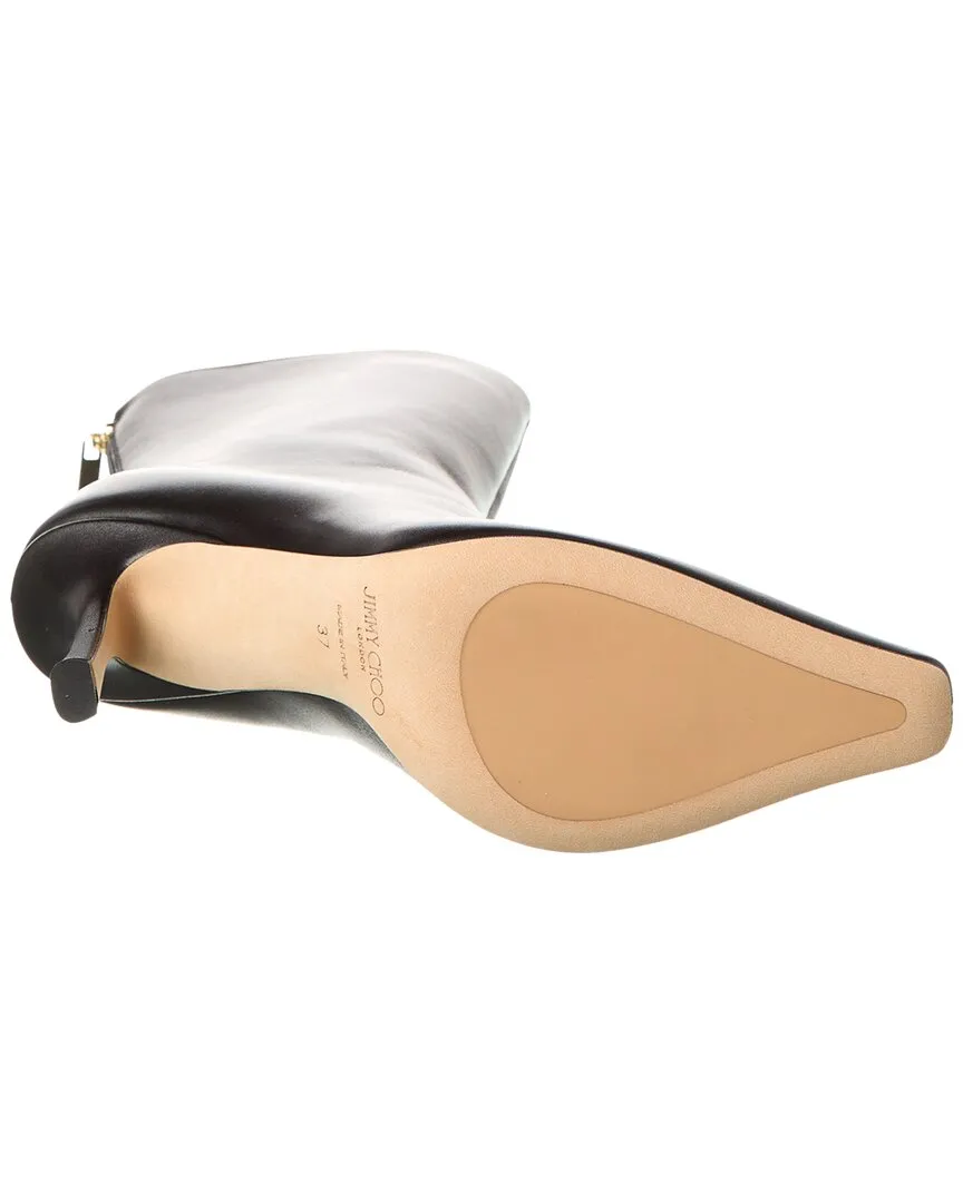 Jimmy Choo Agathe AB 100 Leder-Stiefeletten_Jimmy-Choo