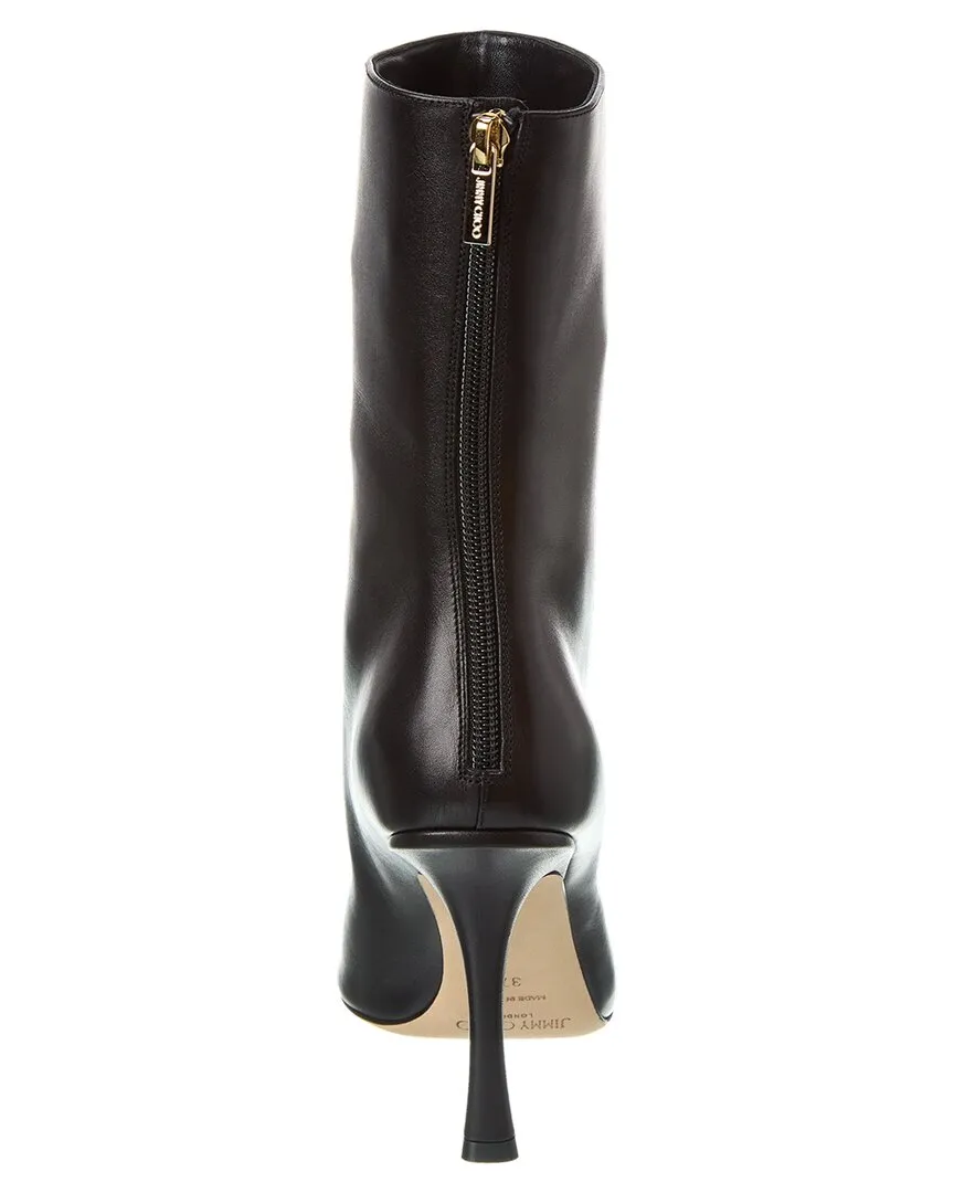 Jimmy Choo Agathe AB 100 Leder-Stiefeletten_Jimmy-Choo