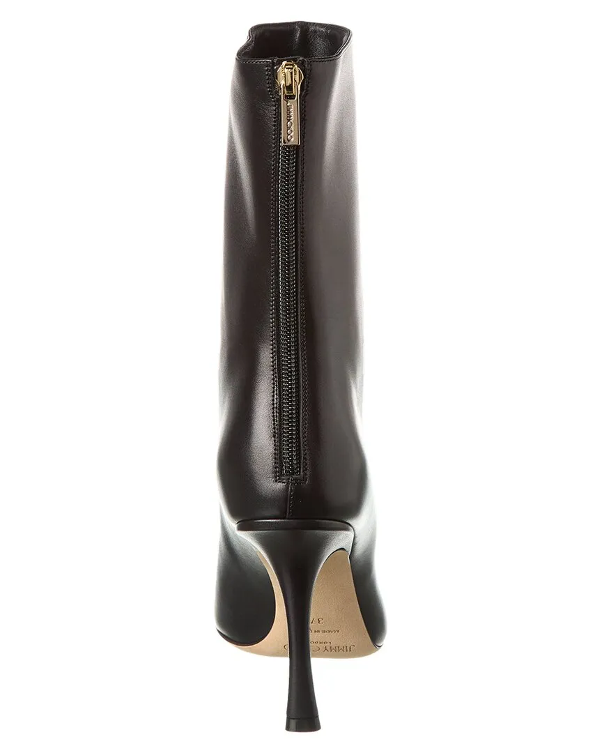 Jimmy Choo Agathe AB 100 Leder-Stiefeletten_Jimmy-Choo