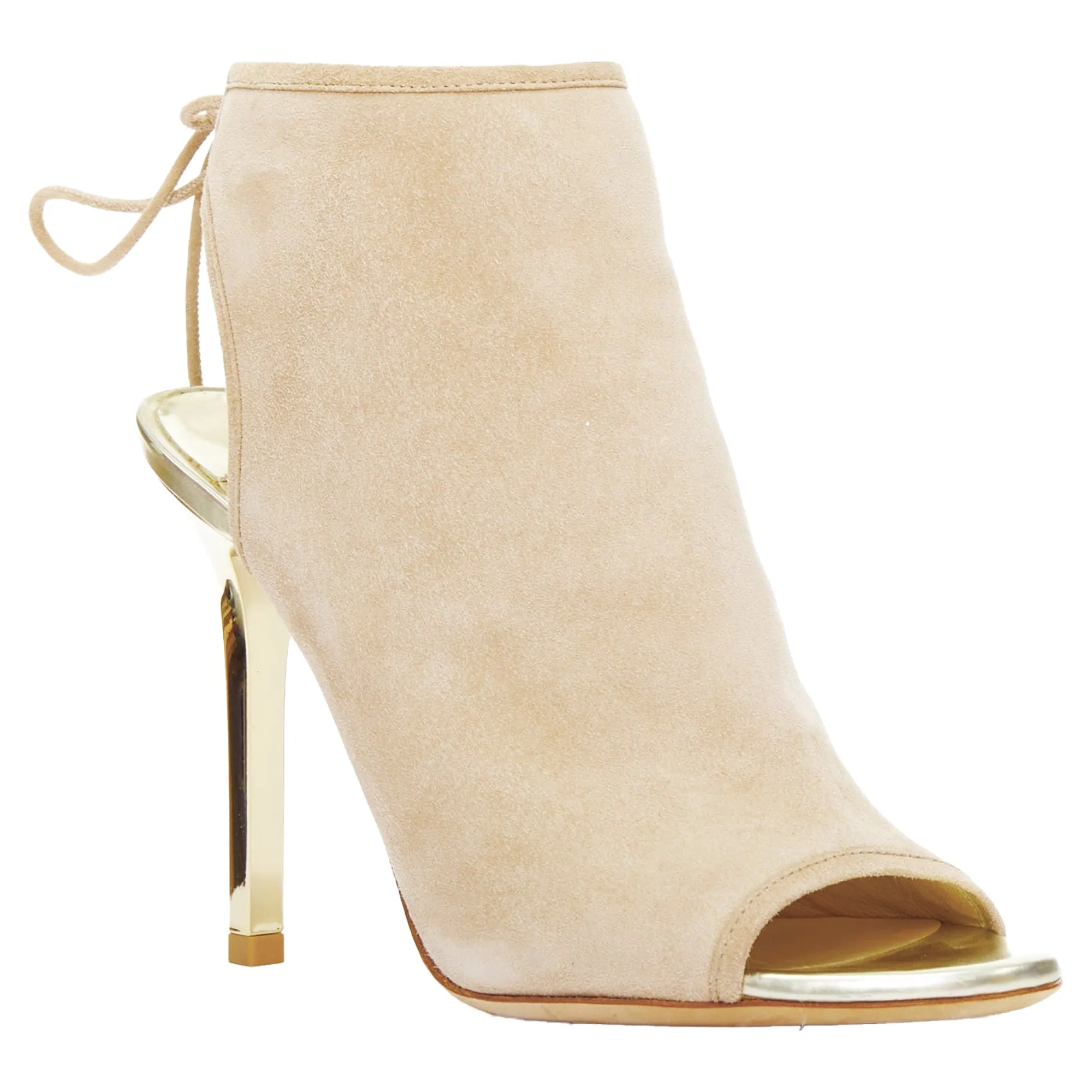 Jimmy Choo Froze Absatz Peeptoe Stiefeletten_Jimmy-Choo