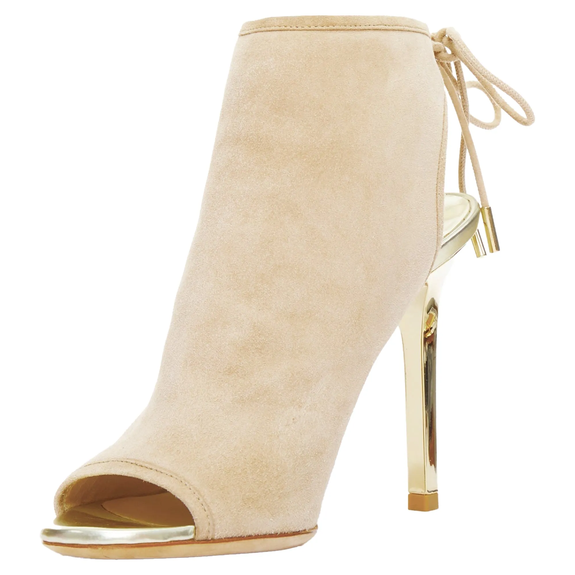 Jimmy Choo Froze Absatz Peeptoe Stiefeletten_Jimmy-Choo
