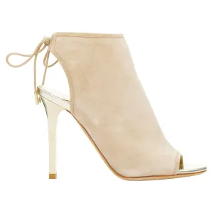 Jimmy Choo Froze Absatz Peeptoe Stiefeletten_Jimmy-Choo