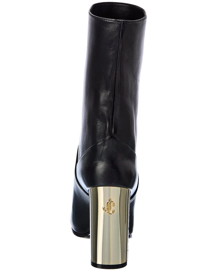 Jimmy Choo Rydea AB 100 Leder Bootie Schuhe_Jimmy-Choo