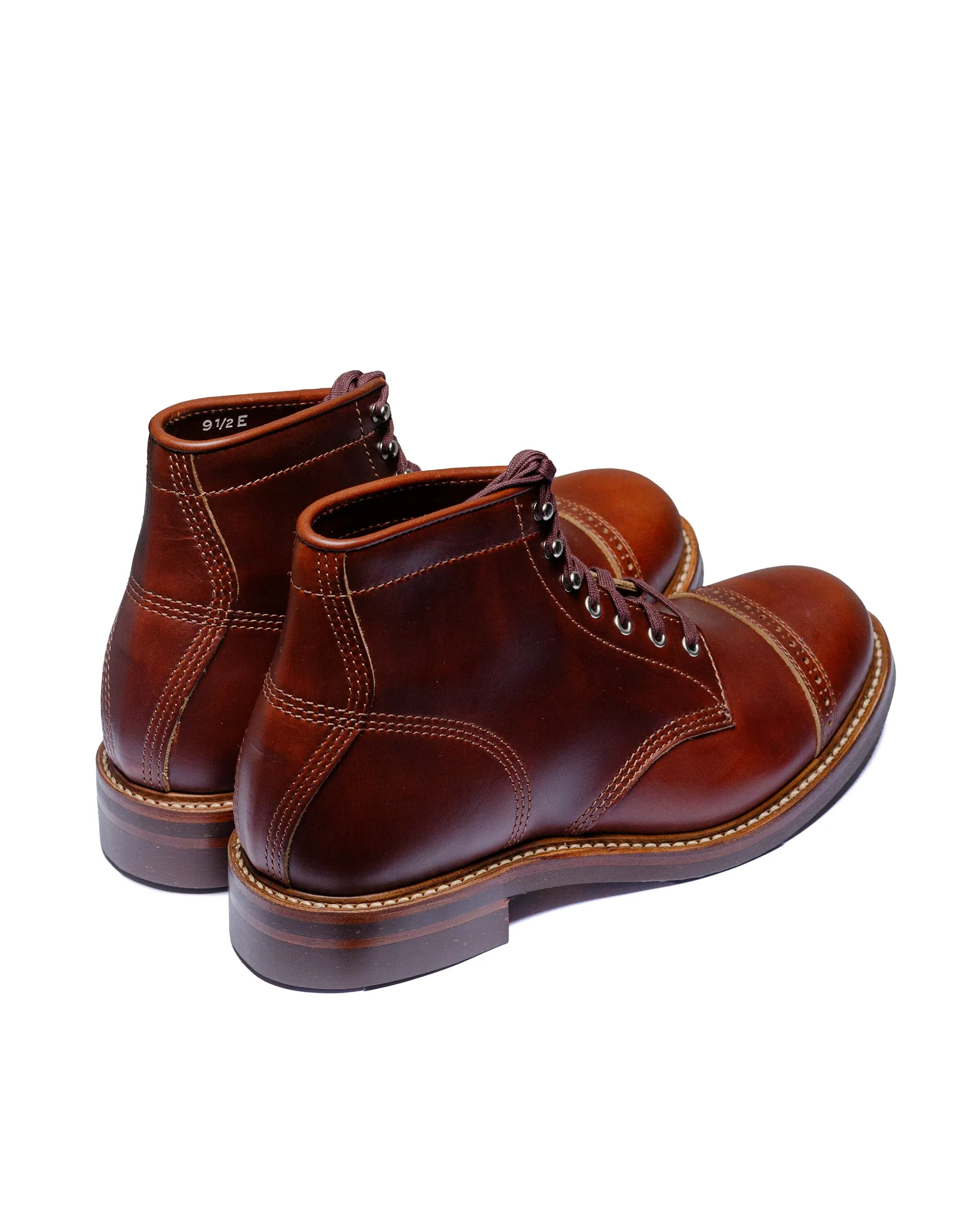 John Lofgren Bootmaker Kampfstiefel Horween Leder CXL Holz