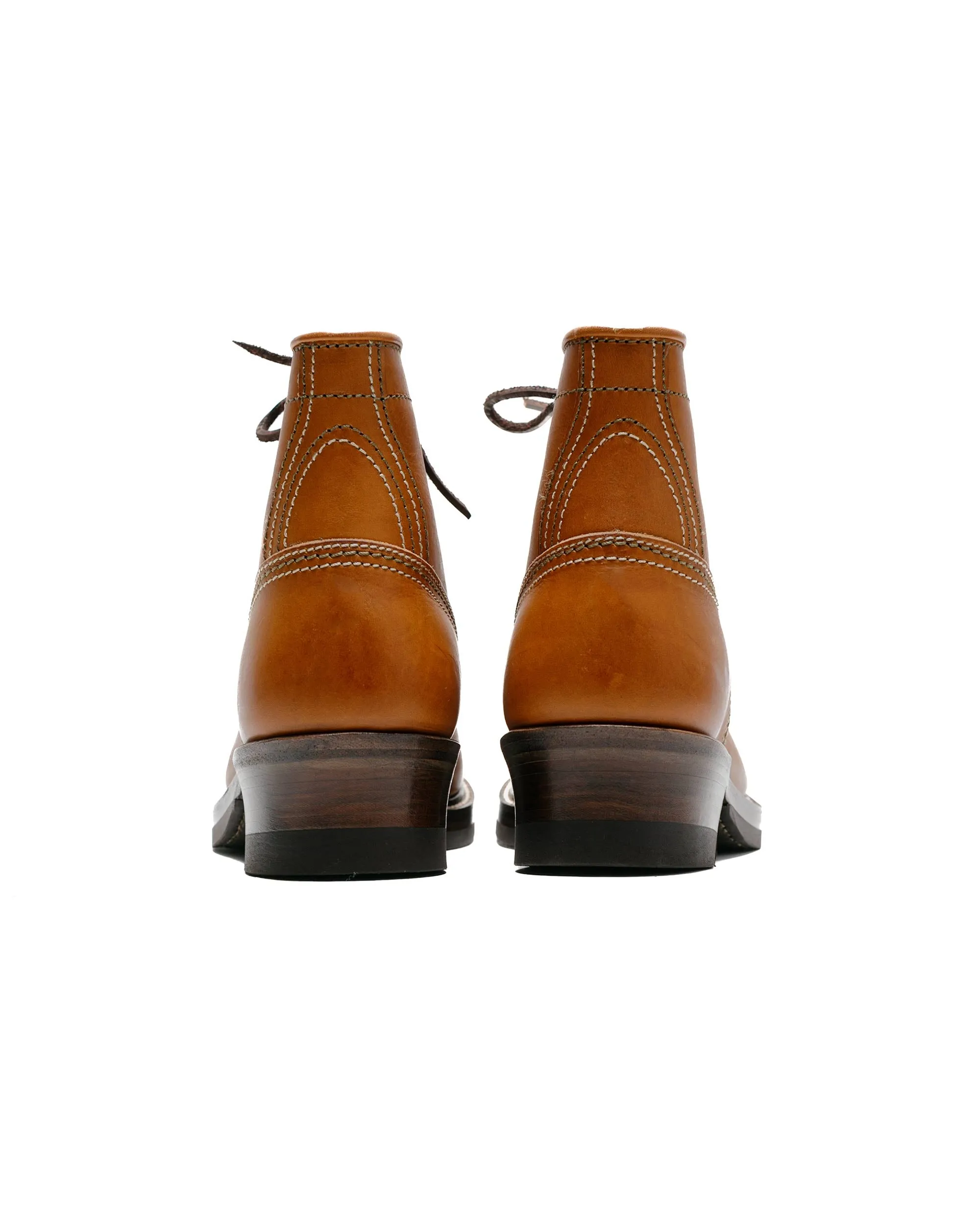 John Lofgren Bootmaker Donkey Puncher Stiefel Badalassi Carlo Leder Cognac