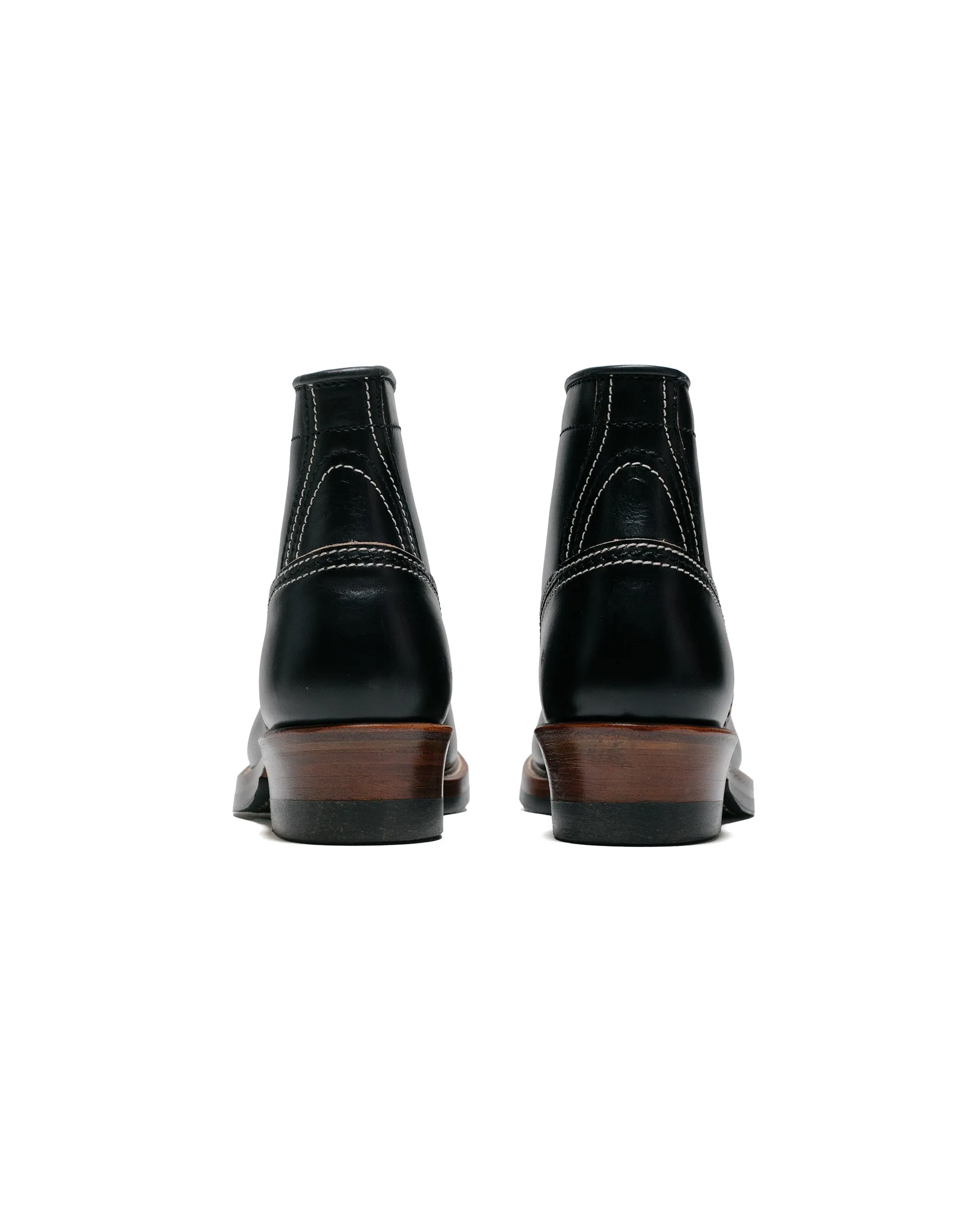 John Lofgren Bootmaker Donkey Puncher Stiefel Horween Leder CXL Schwarz