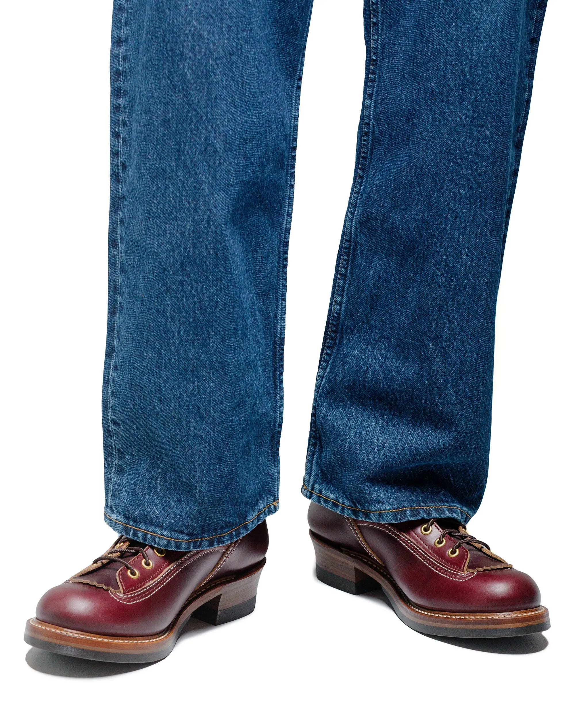 John Lofgren Bootmaker Donkey Puncher Stiefel Horween Leder CXL Burgunder