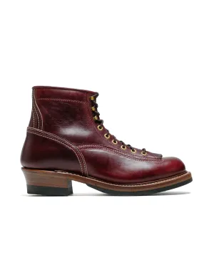 John Lofgren Bootmaker Donkey Puncher Stiefel Horween Leder CXL Burgunder