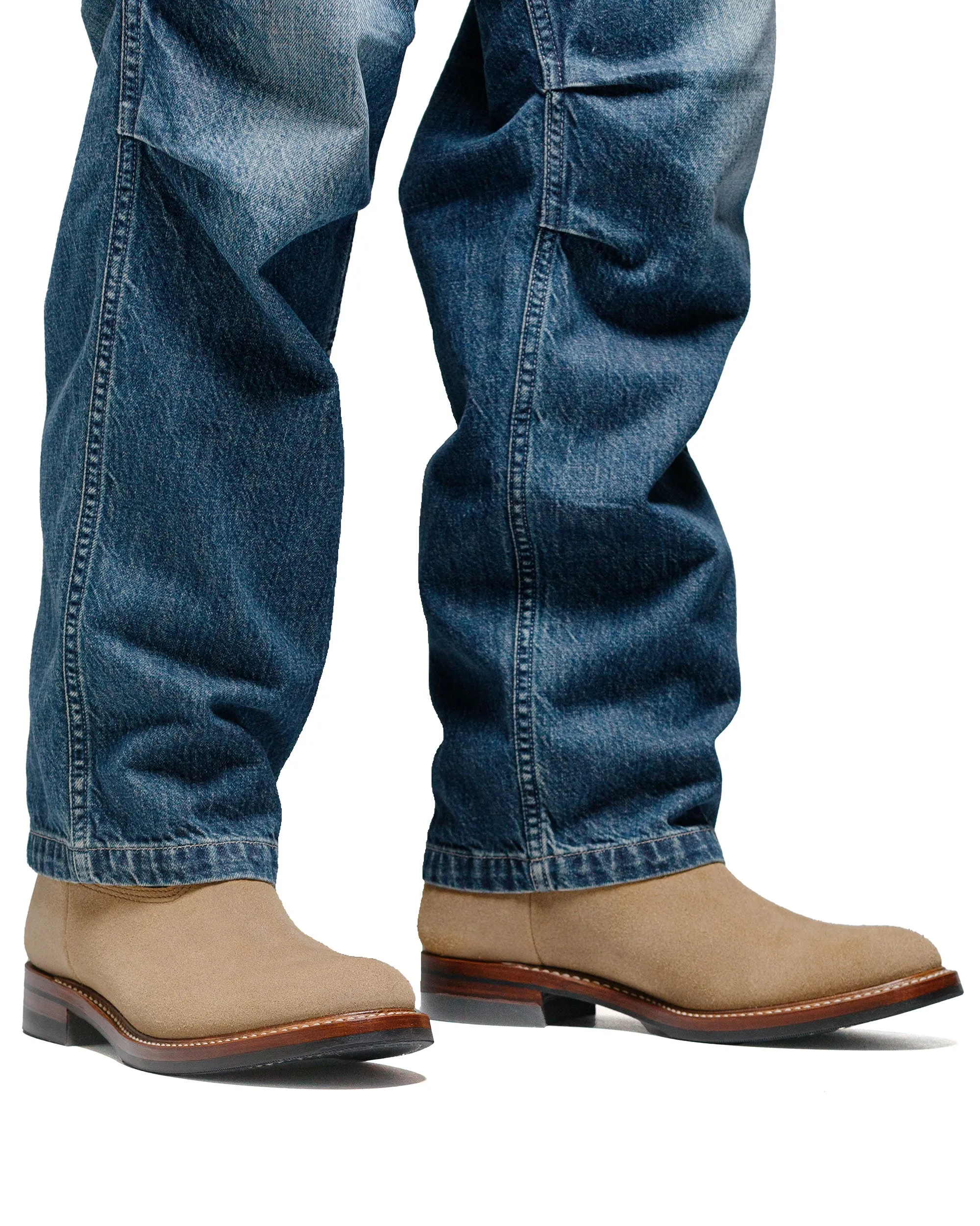 John Lofgren Bootmaker Duke Roper Stiefel Horween Leder CXL Natur Roughout