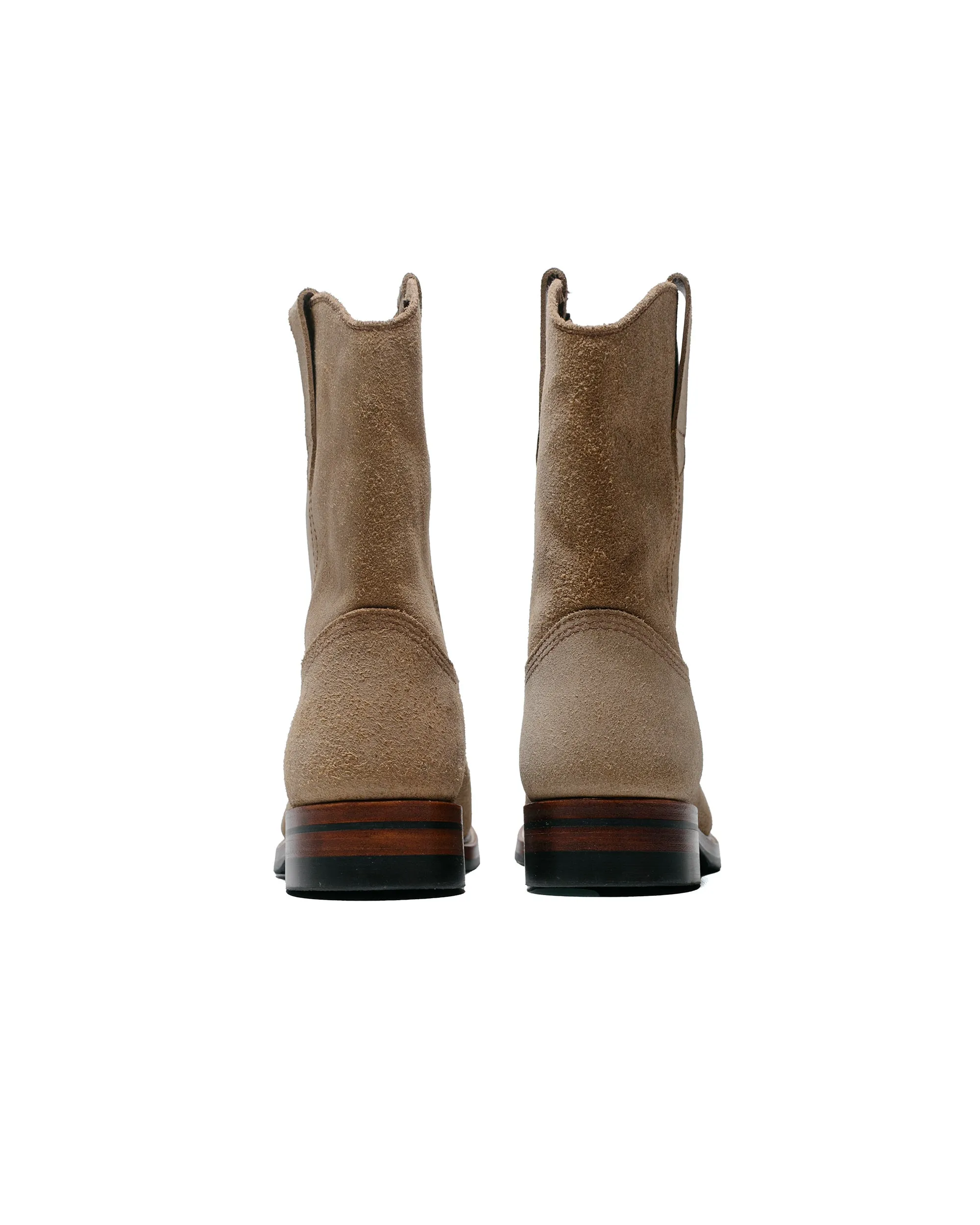 John Lofgren Bootmaker Duke Roper Stiefel Horween Leder CXL Natur Roughout