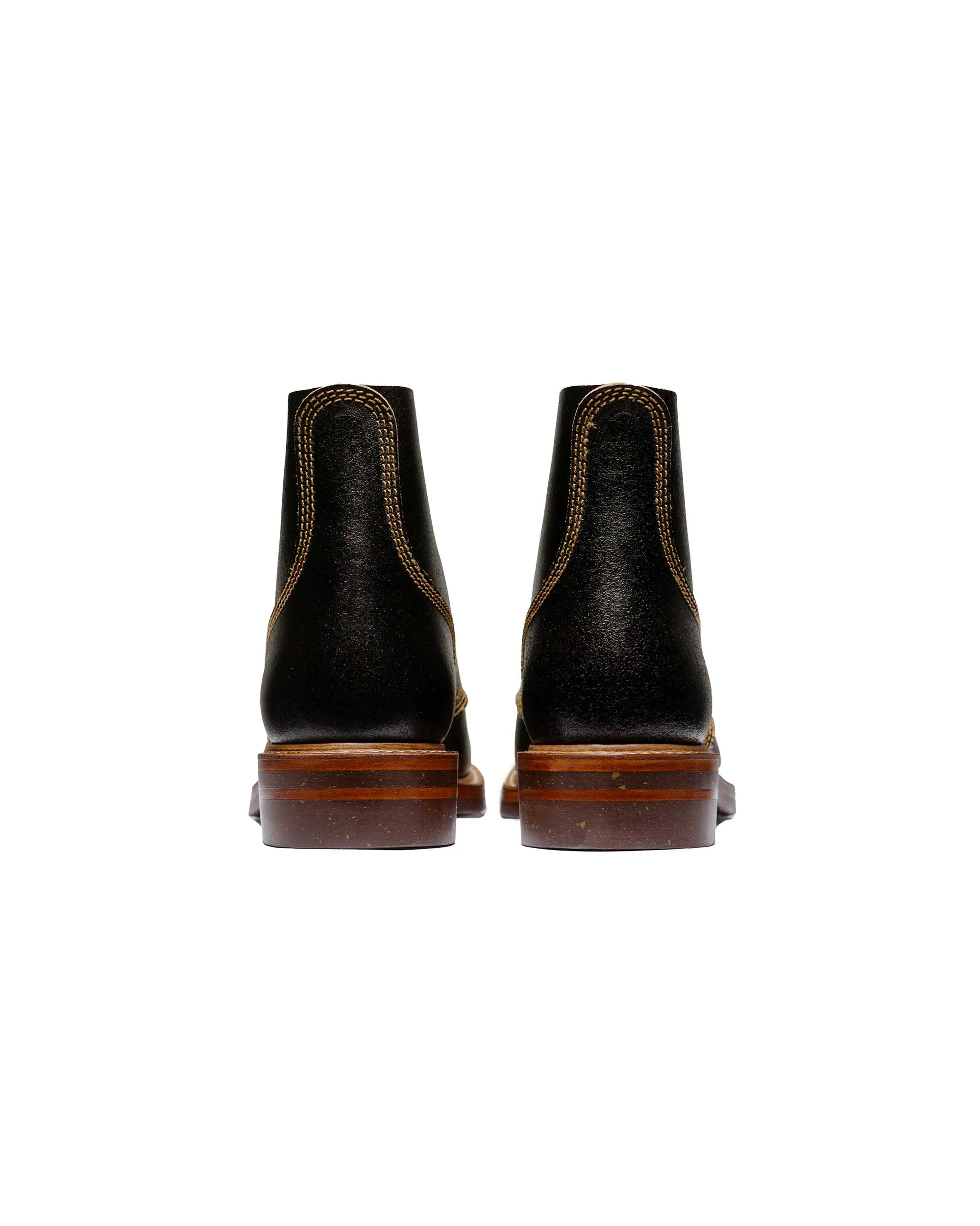 John Lofgren Bootmaker M-43 Dienstschuhe Horween Wachs-Flesh Dunkelbraun