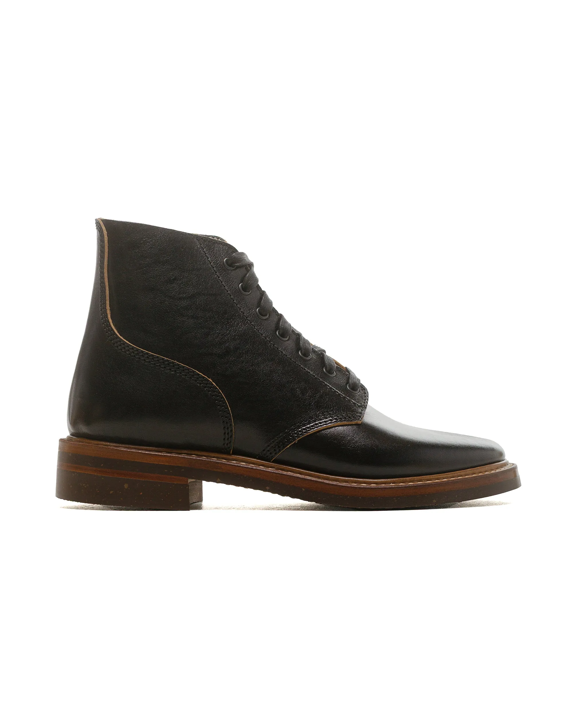 John Lofgren Bootmaker M-43 Dienstschuhe Shinki Hikaku Schwarz/Tee-Core Pferdehinterleder