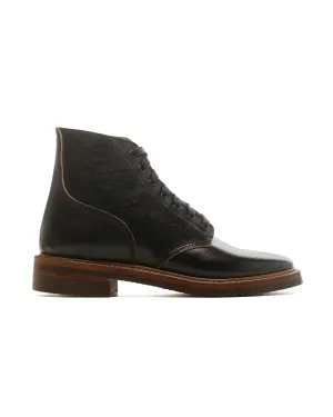 John Lofgren Bootmaker M-43 Dienstschuhe Shinki Hikaku Schwarz/Tee-Core Pferdehinterleder