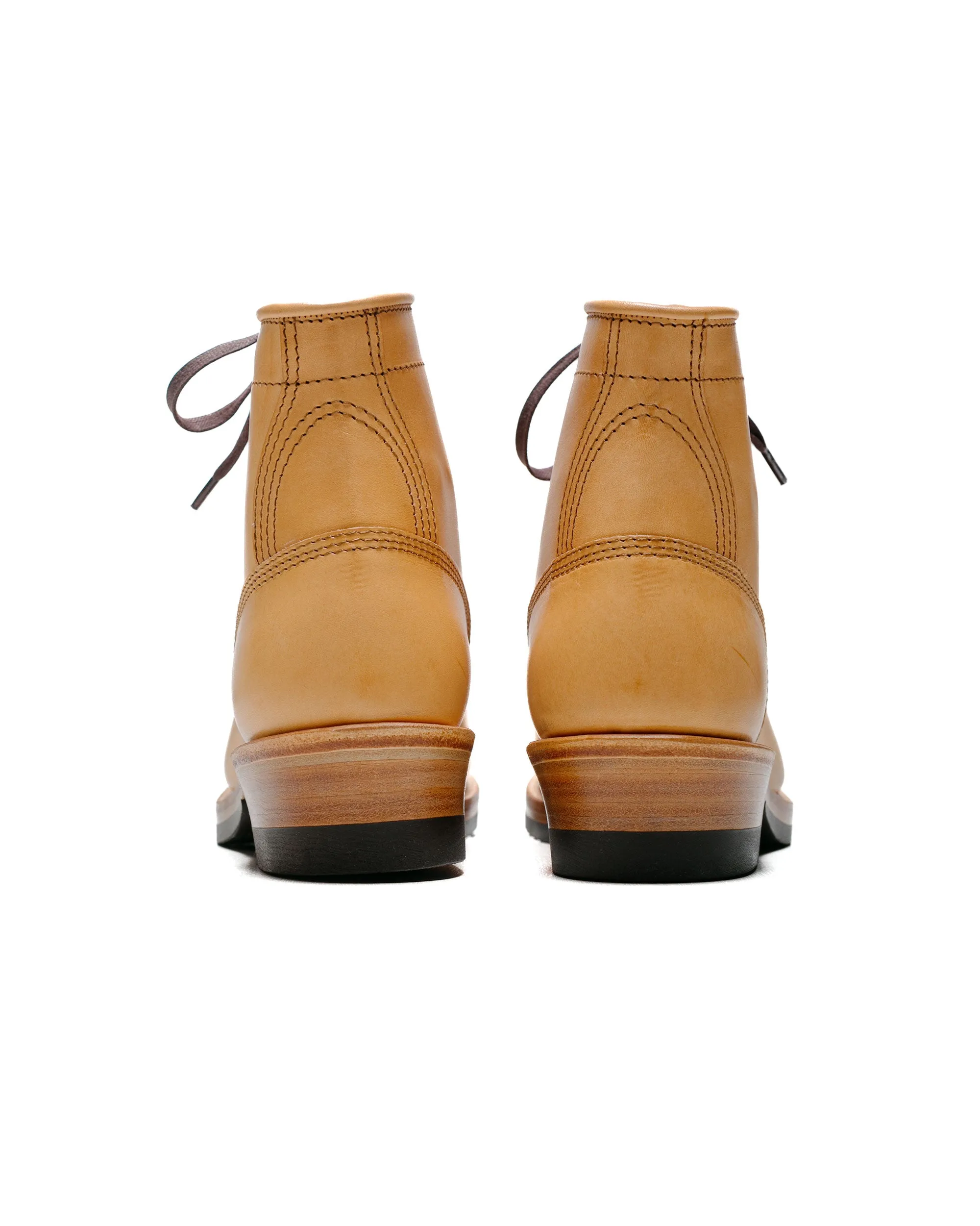 John Lofgren Bootmaker Steel Gang SW Stiefel Badalassi Carlo Pflanzlich gegerbtes Leder Knochen