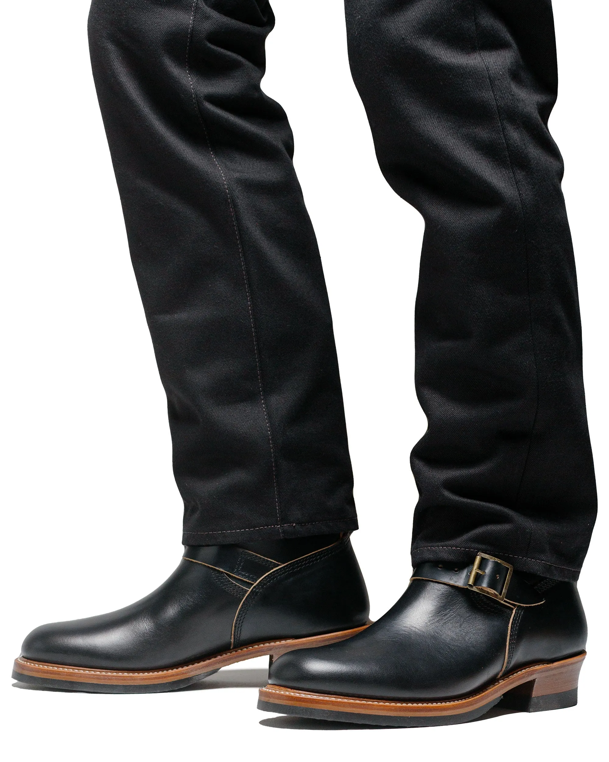 John Lofgren Bootmaker Wabash Ingenieurstiefel Horween CXL Schwarz