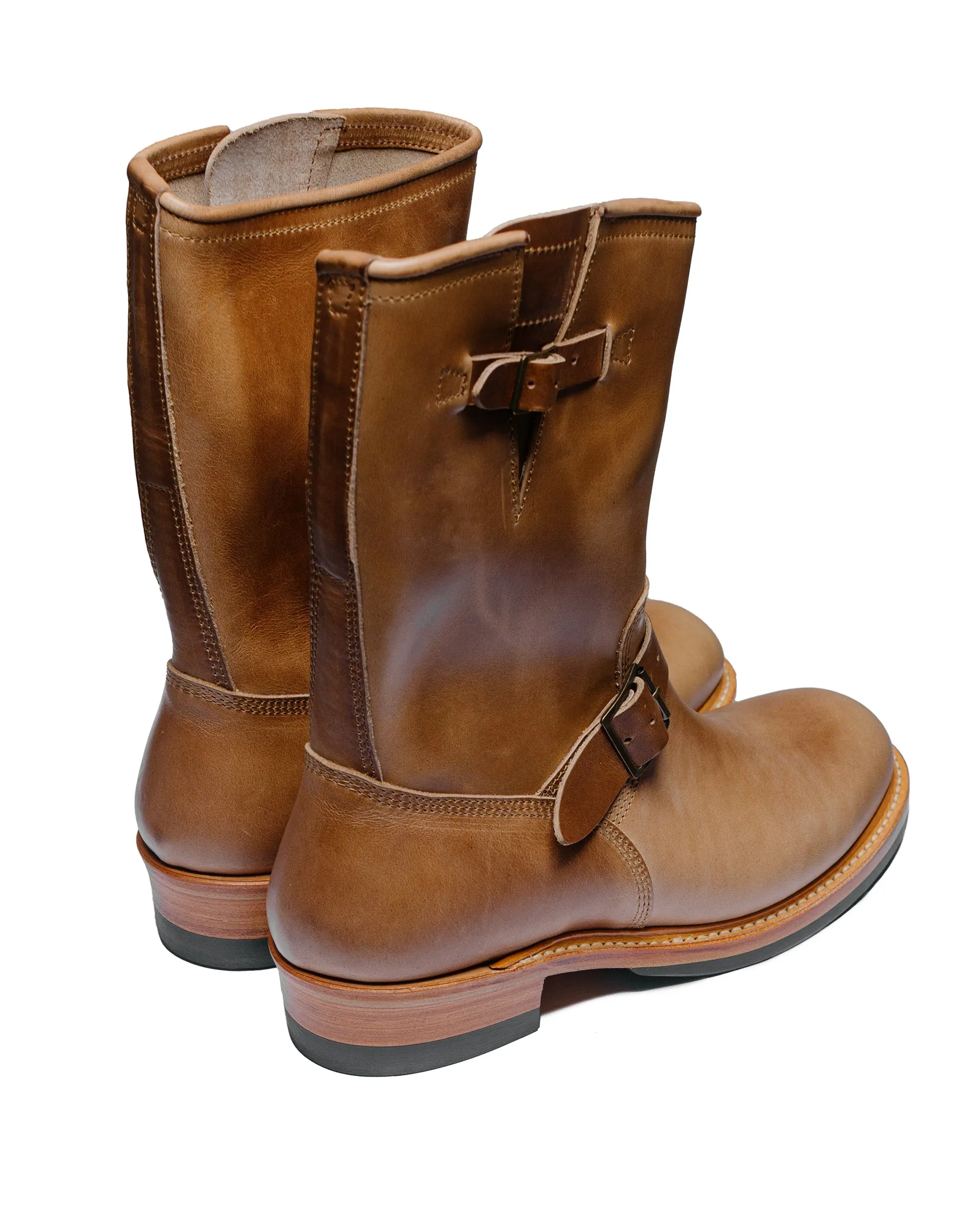 John Lofgren Bootmaker Wabash Engineer Stiefel Horween CXL Natur