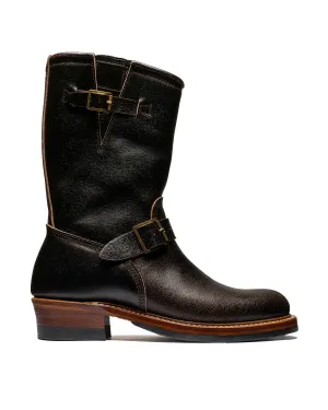 John Lofgren Bootmaker Wabash Engineer Boots Horween Wachsleder Dunkelbraun