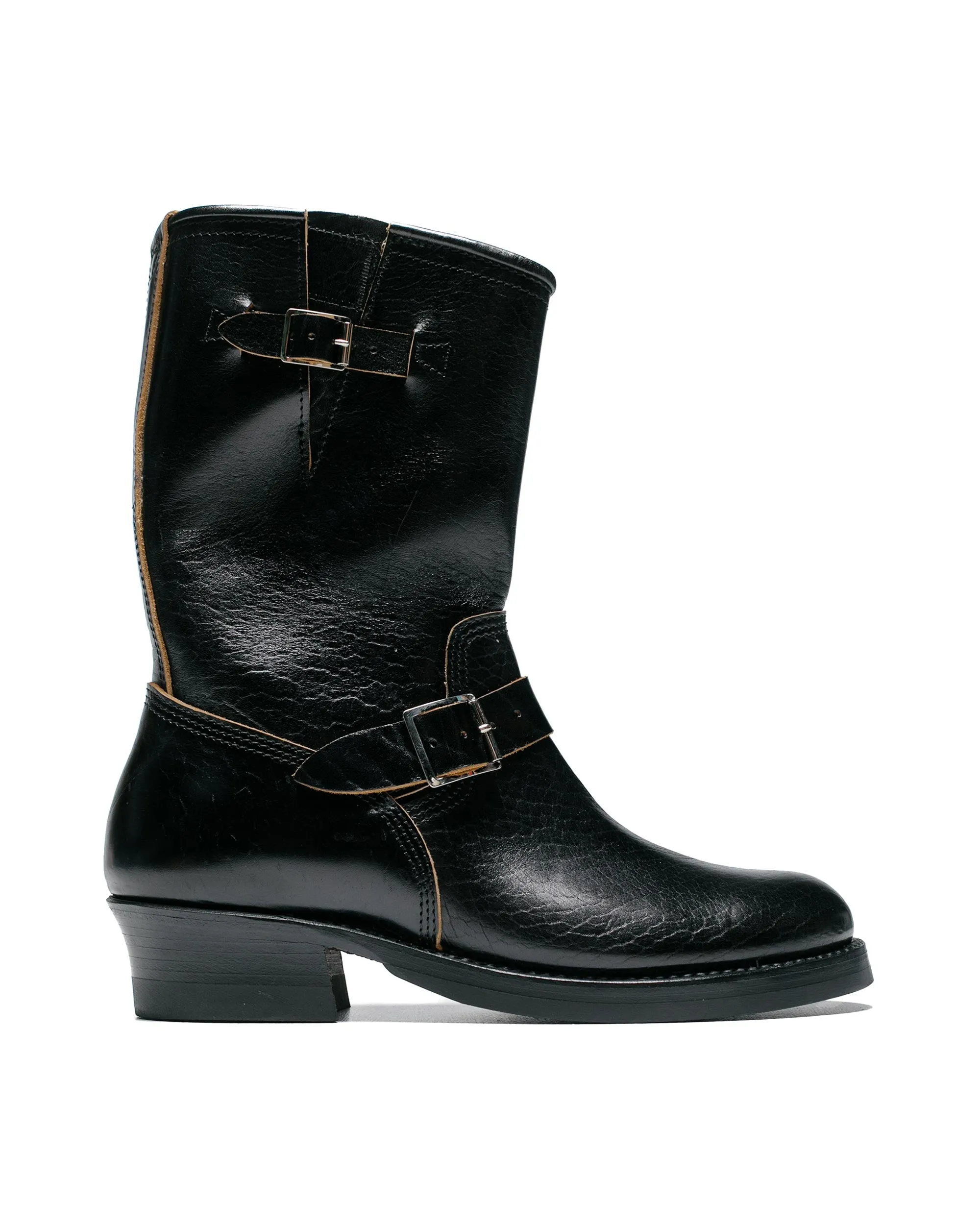 John Lofgren Bootmaker Wabash Ingenieurstiefel Shinki Hikaku Pferdehinterleder Schwarz