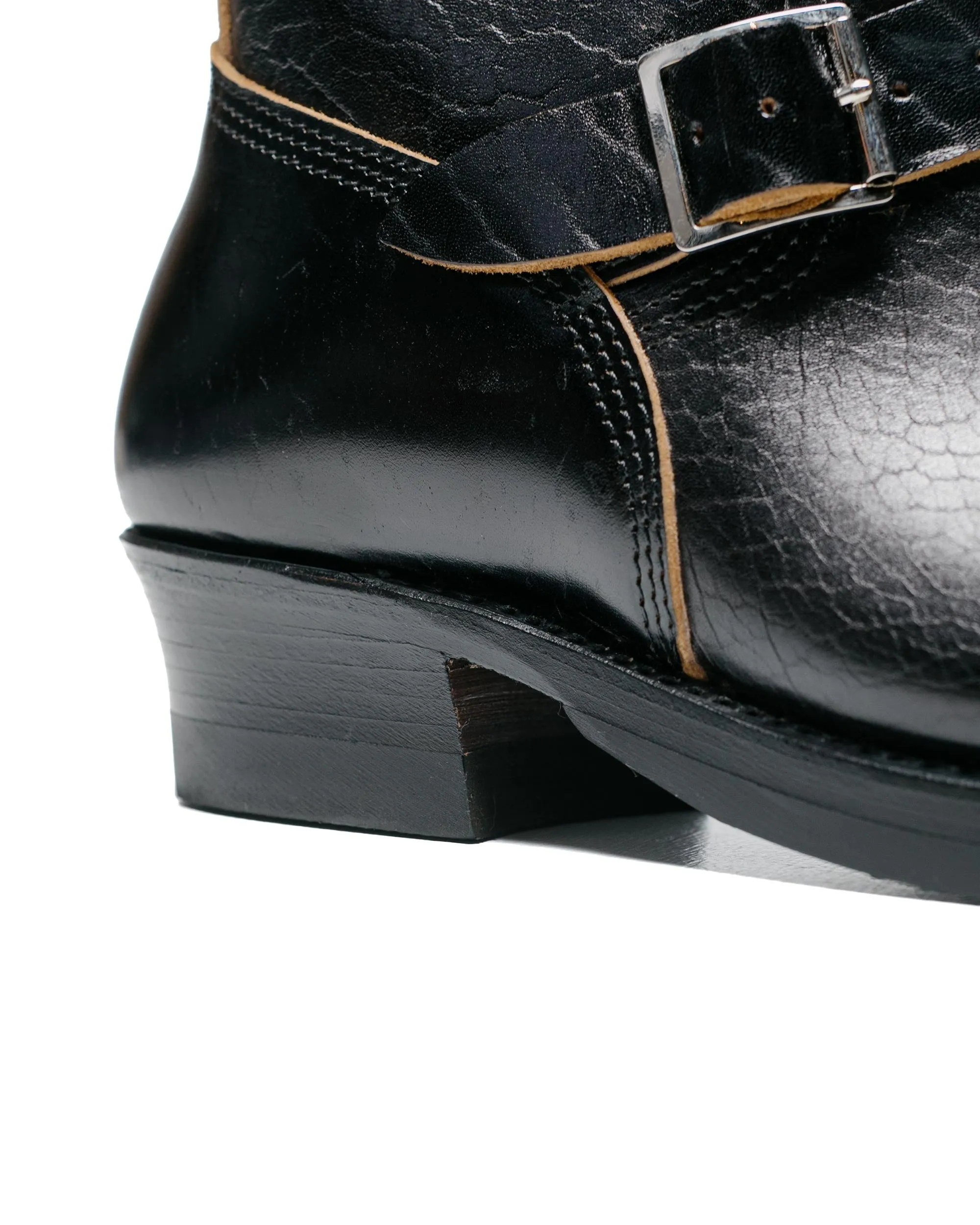 John Lofgren Bootmaker Wabash Ingenieurstiefel Shinki Hikaku Pferdehinterleder Schwarz