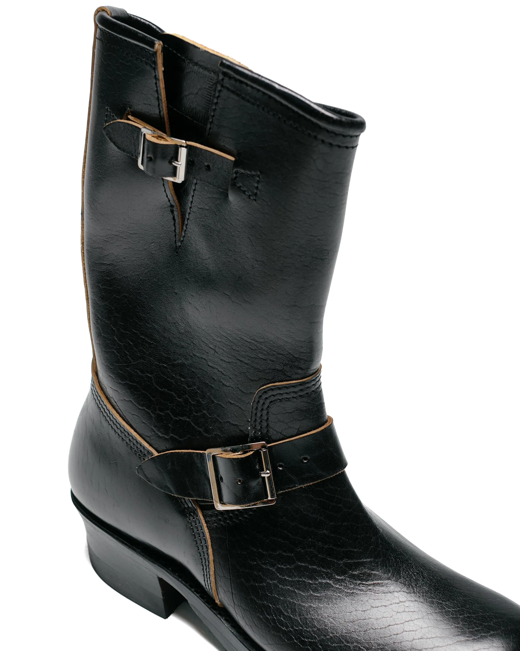 John Lofgren Bootmaker Wabash Ingenieurstiefel Shinki Hikaku Pferdehinterleder Schwarz