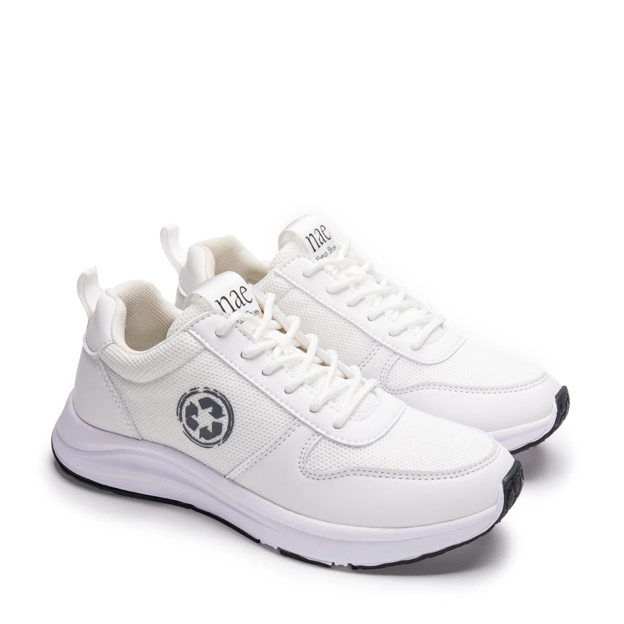 Jor Recycelte PET Unisex Vegane Sneakers | Weiß