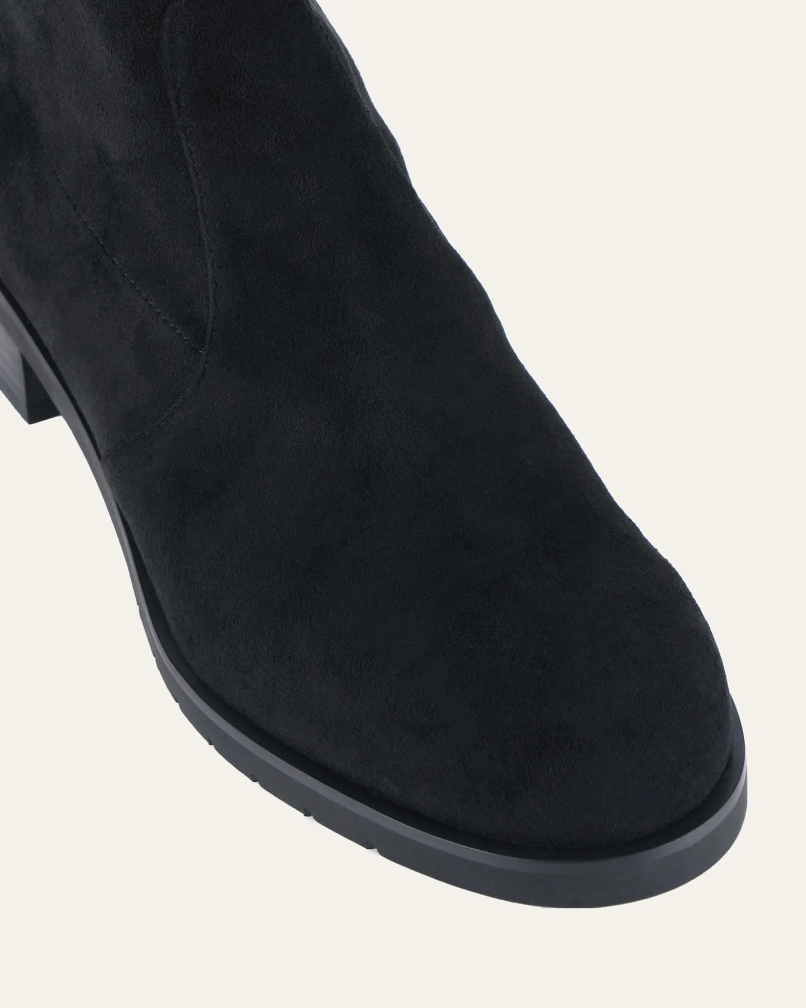 JOSIE ÜBERKNIE-STIEFEL SCHWARZ