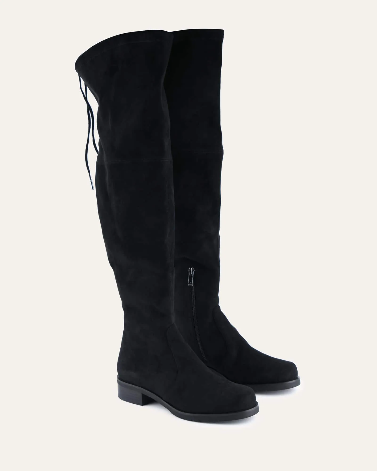 JOSIE ÜBERKNIE-STIEFEL SCHWARZ