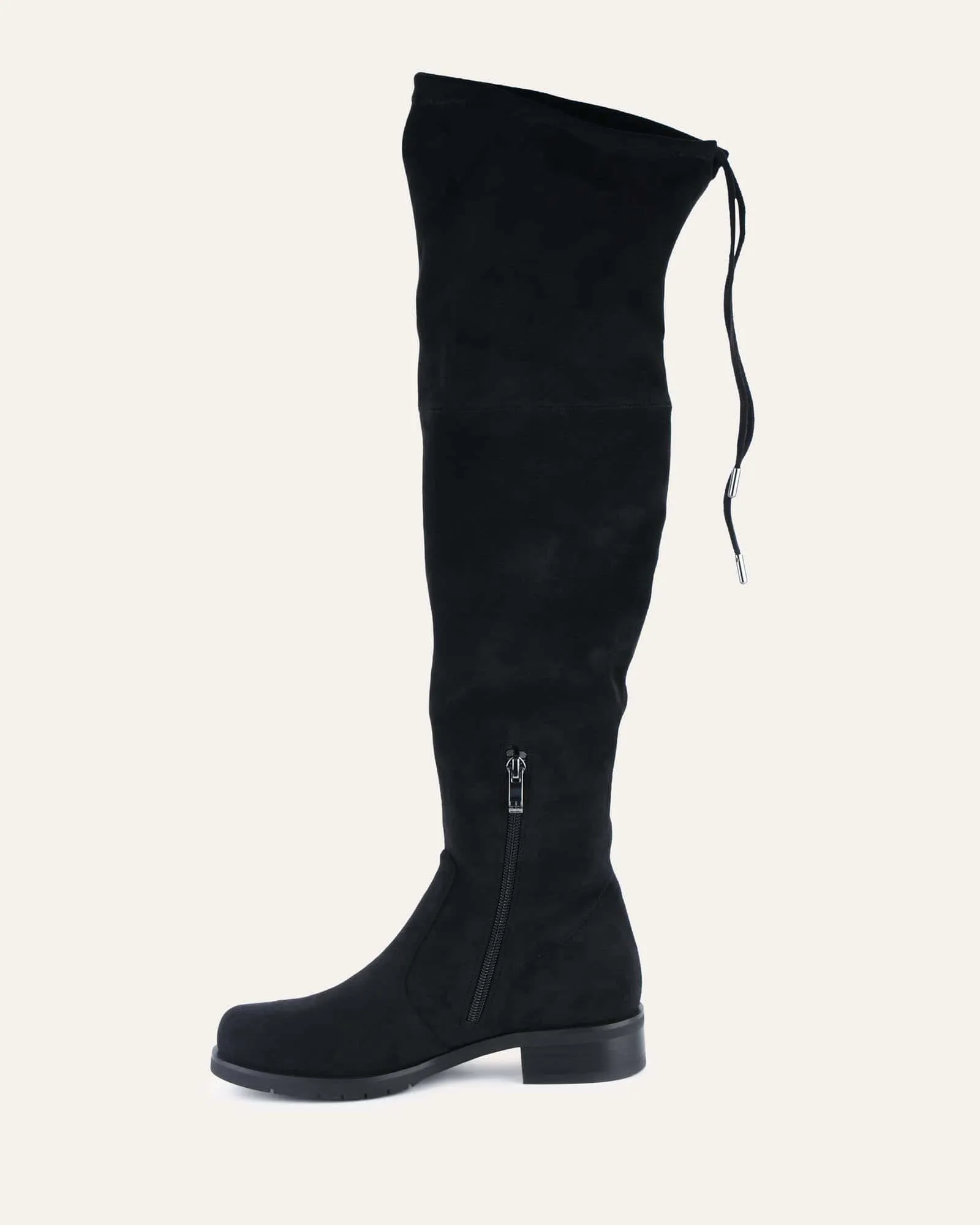 JOSIE ÜBERKNIE-STIEFEL SCHWARZ