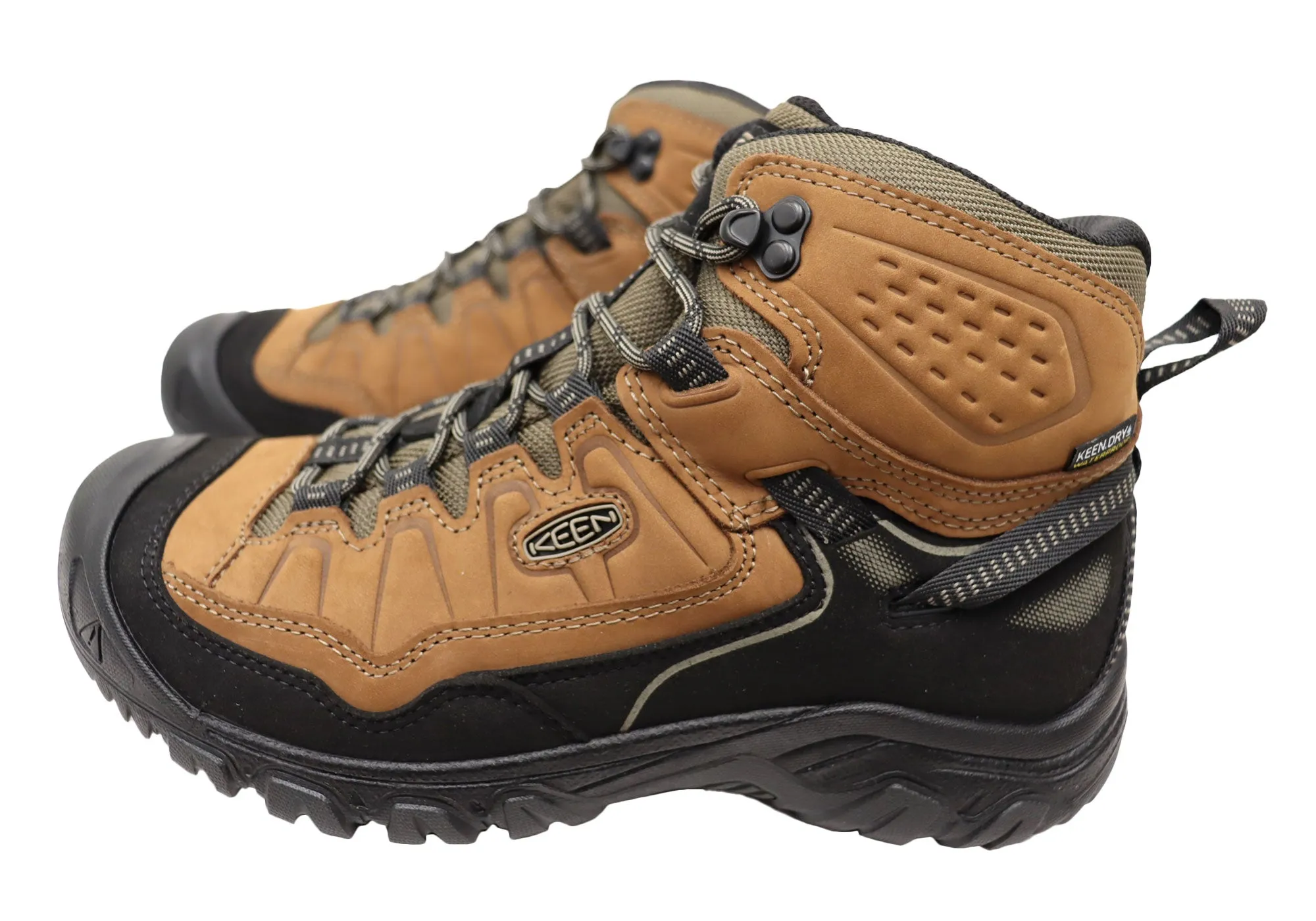 Keen Herren Bequeme Targhee IV Mid Wasserdichte Wanderstiefel Keen Schuhe