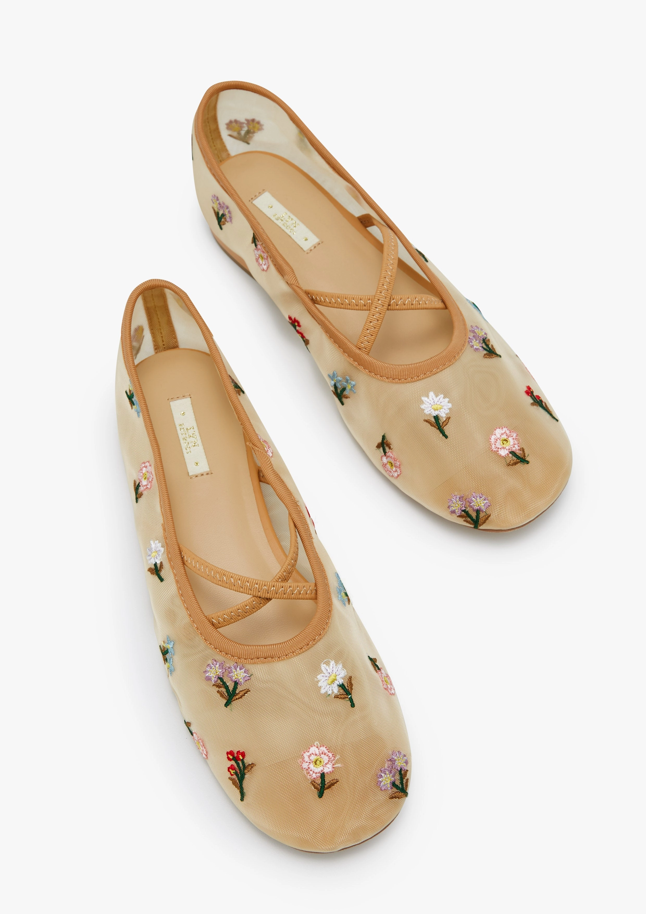Kennedy Flat Ballerinas Beige