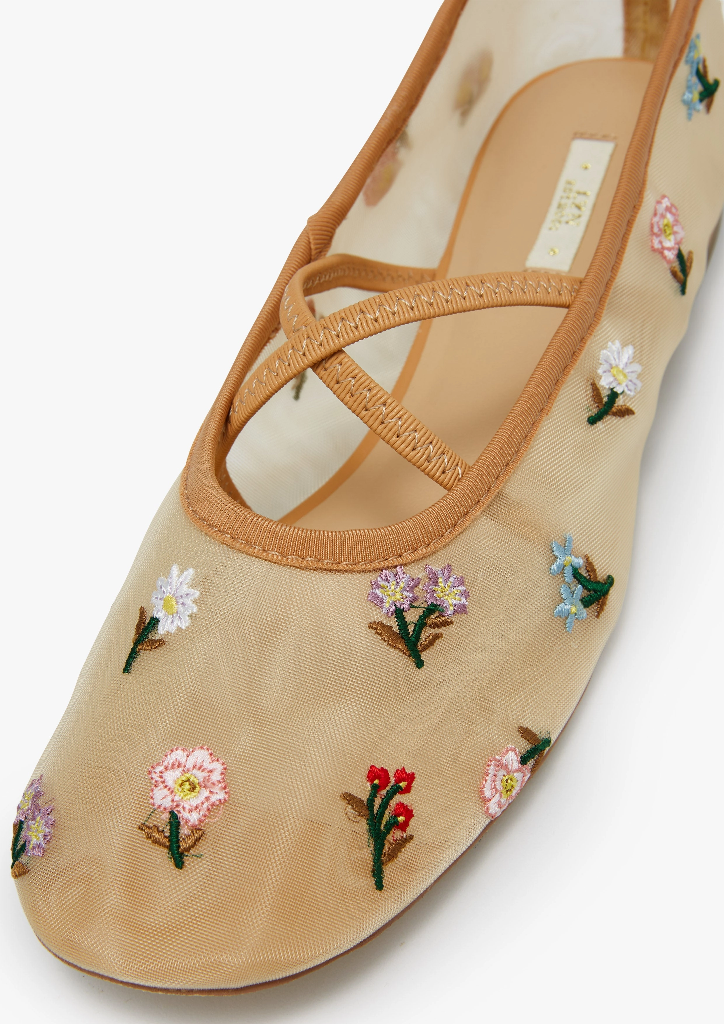 Kennedy Flat Ballerinas Beige