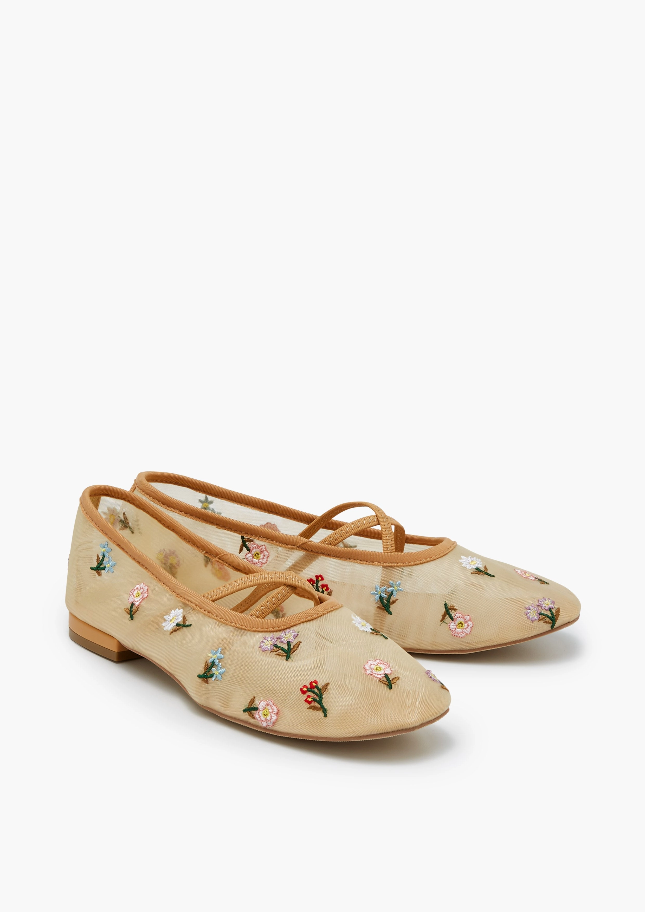 Kennedy Flat Ballerinas Beige