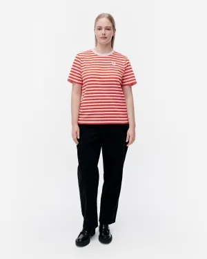 Kioski Tasaraita Unikko Kurzarmoberteil 63cm Kleidung_Marimekko