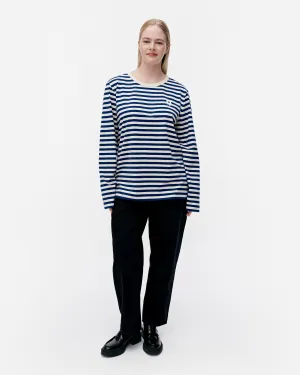 Kioski Tasaraita Unisex Unikko Langarm-Shirt 71cm Bekleidung_Marimekko