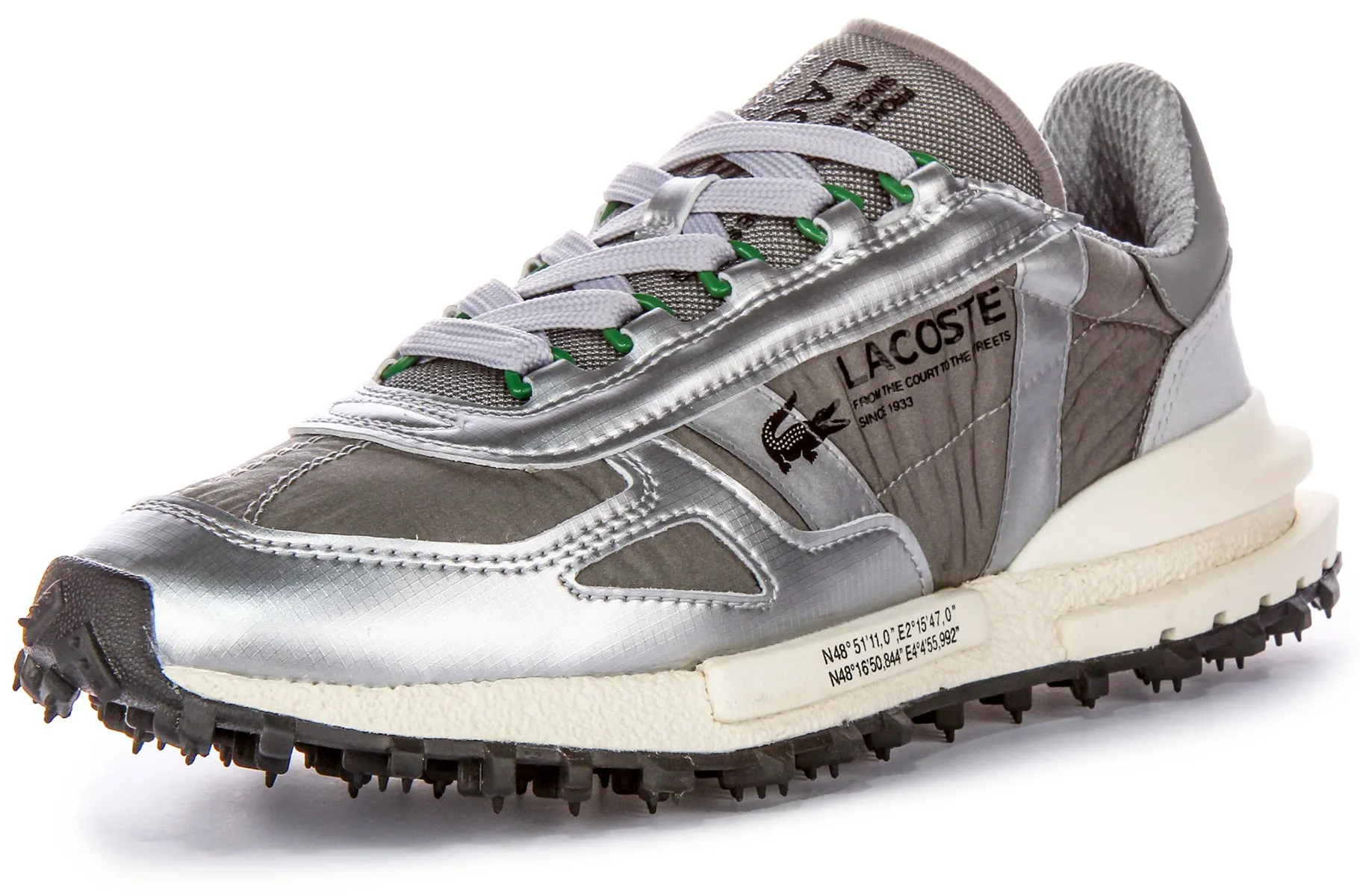 Lacoste Elite Active In Grau Silber Für Herren Schuhe Lacoste