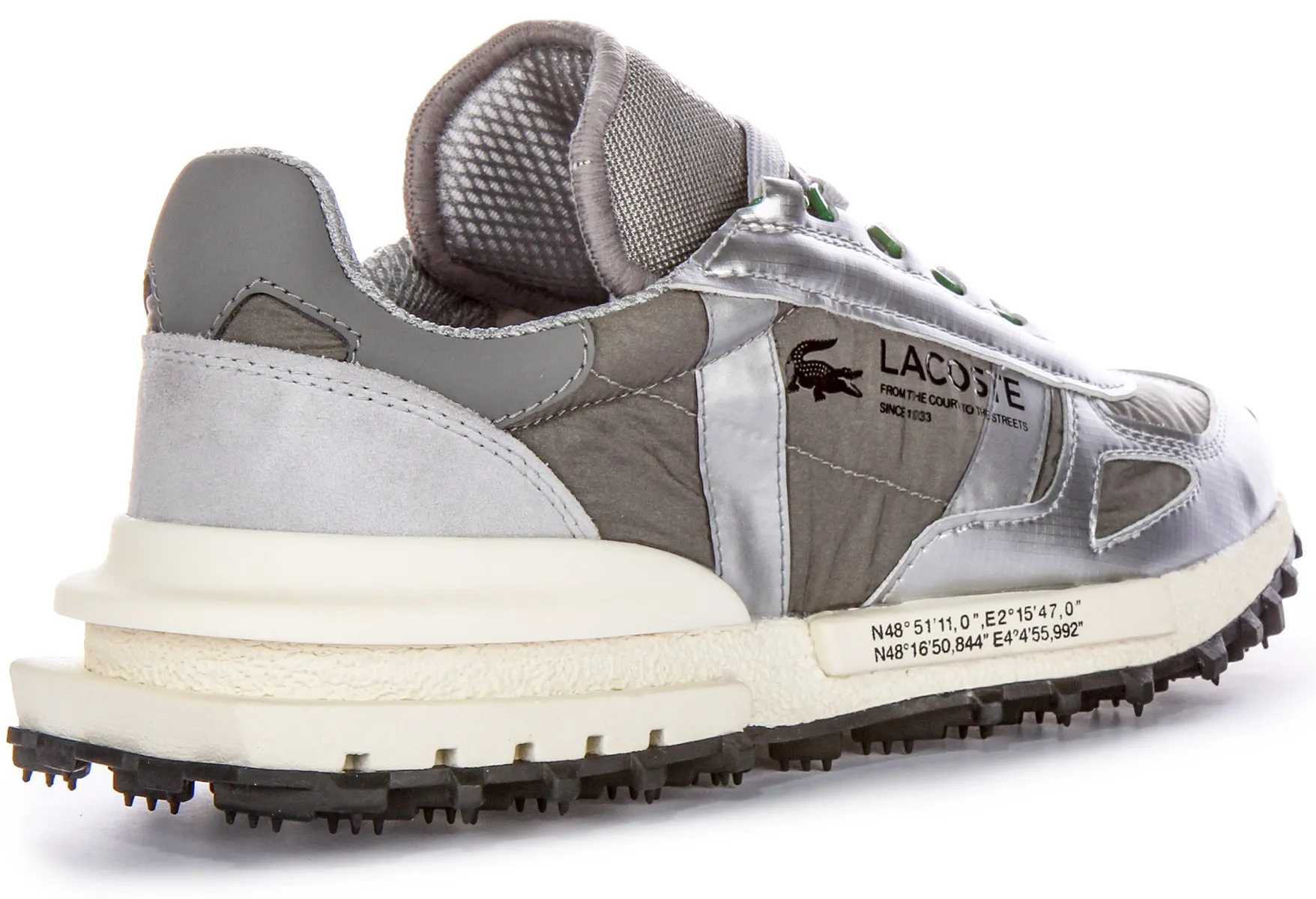 Lacoste Elite Active In Grau Silber Für Herren Schuhe Lacoste