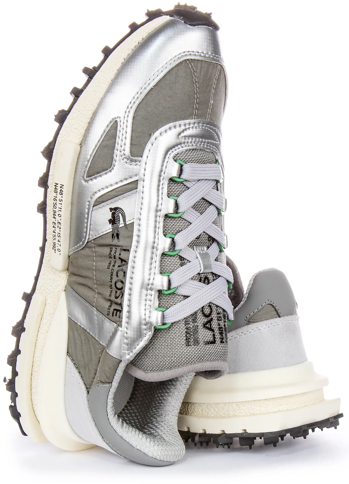 Lacoste Elite Active In Grau Silber Für Herren Schuhe Lacoste
