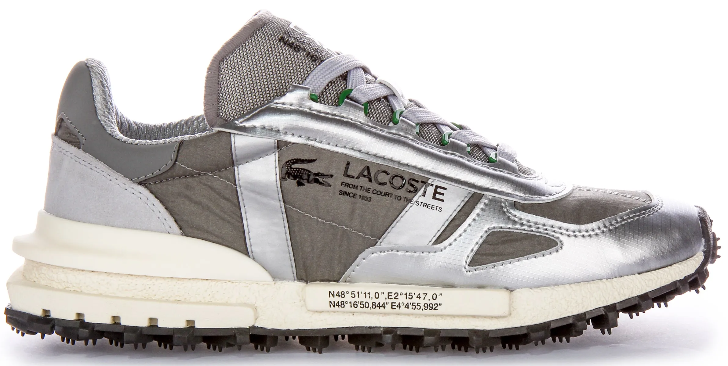 Lacoste Elite Active In Grau Silber Für Herren Schuhe Lacoste