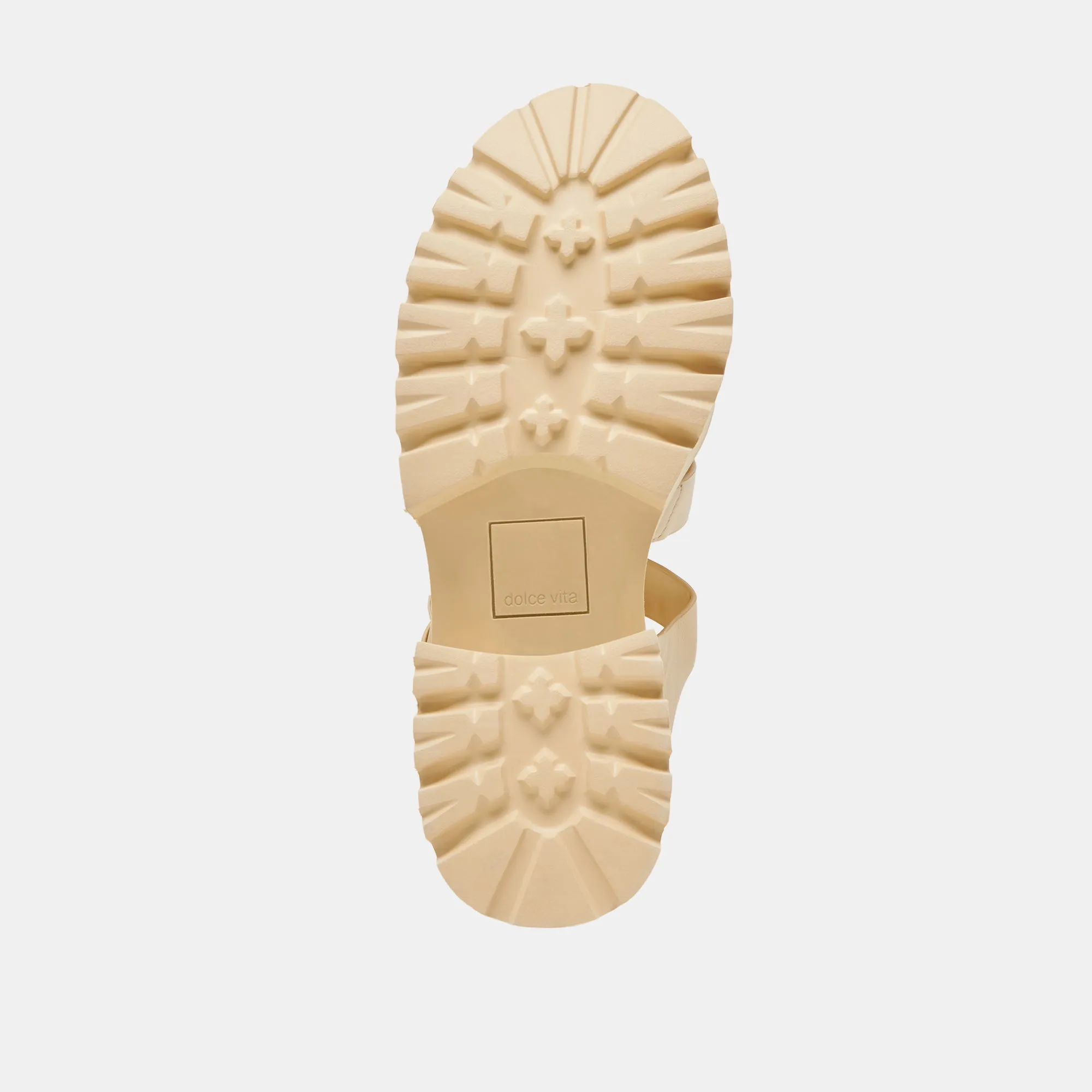 LASLY TONALE SANDALEN HELLGELB LEDER